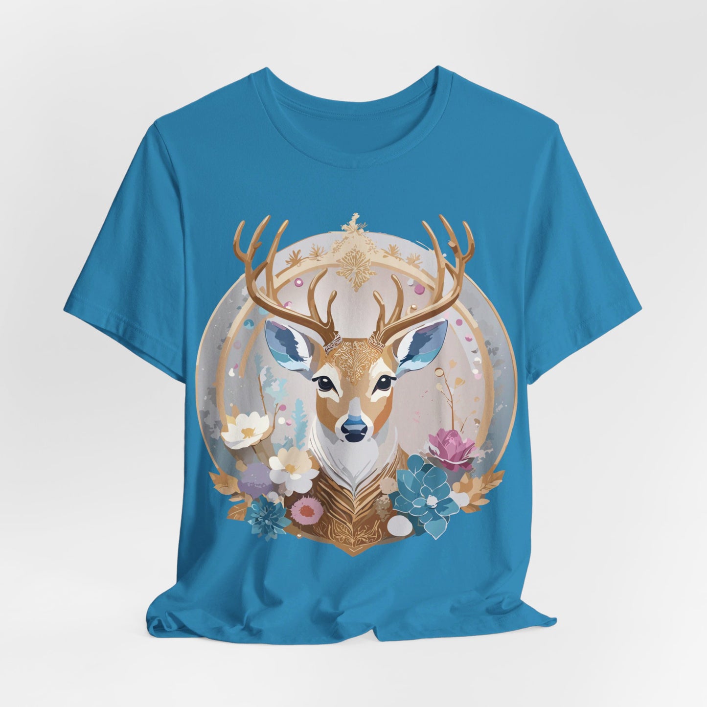 Natural Cotton Tee Shirt - Medallion Collection Printify
