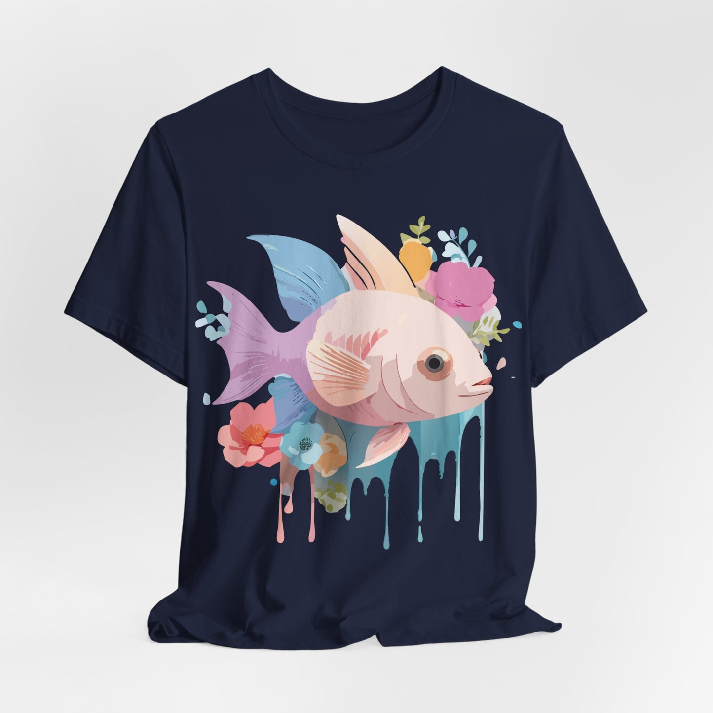 Shirt with Animals | Fish Printify