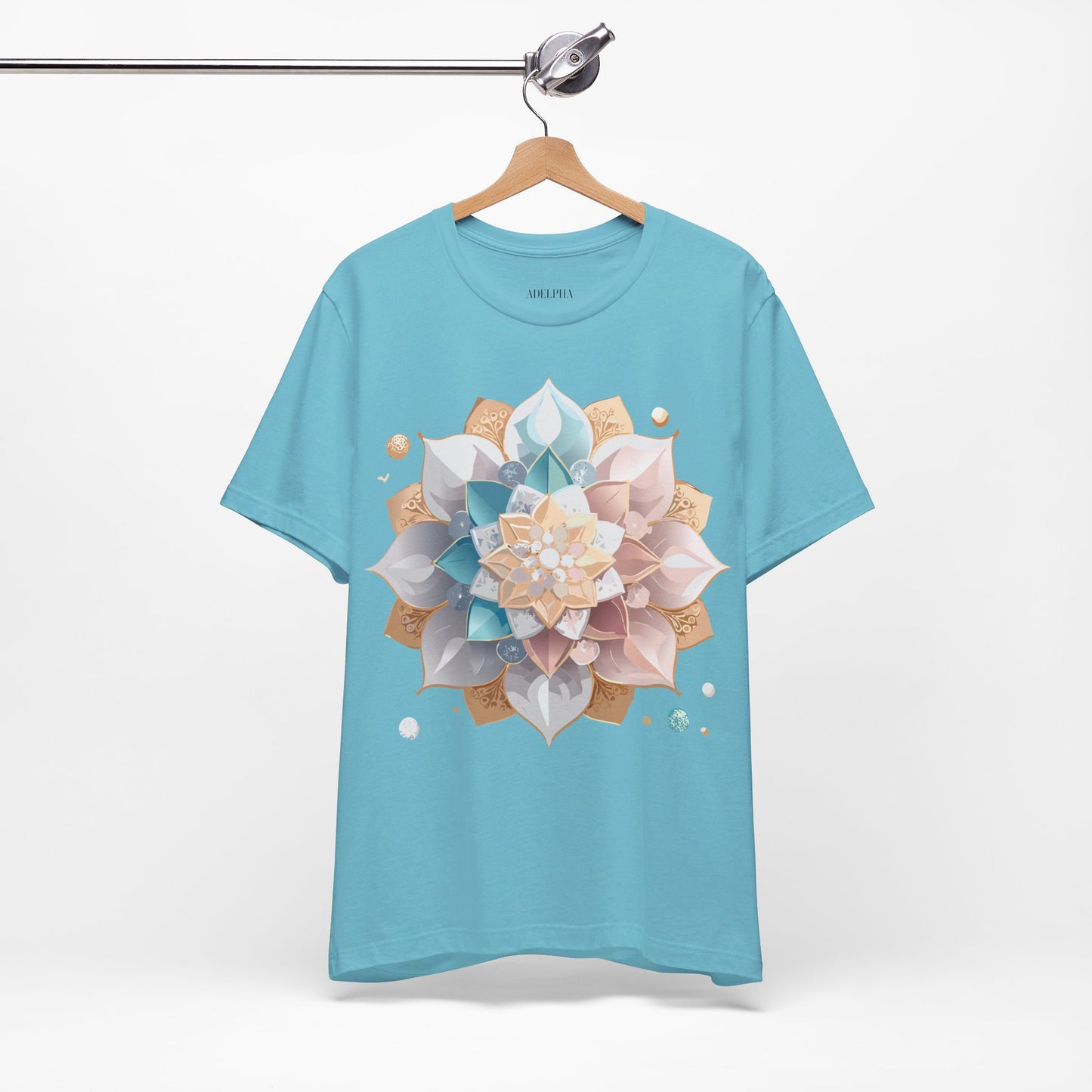 Natural Cotton Tee Shirt - Medallion Collection Printify