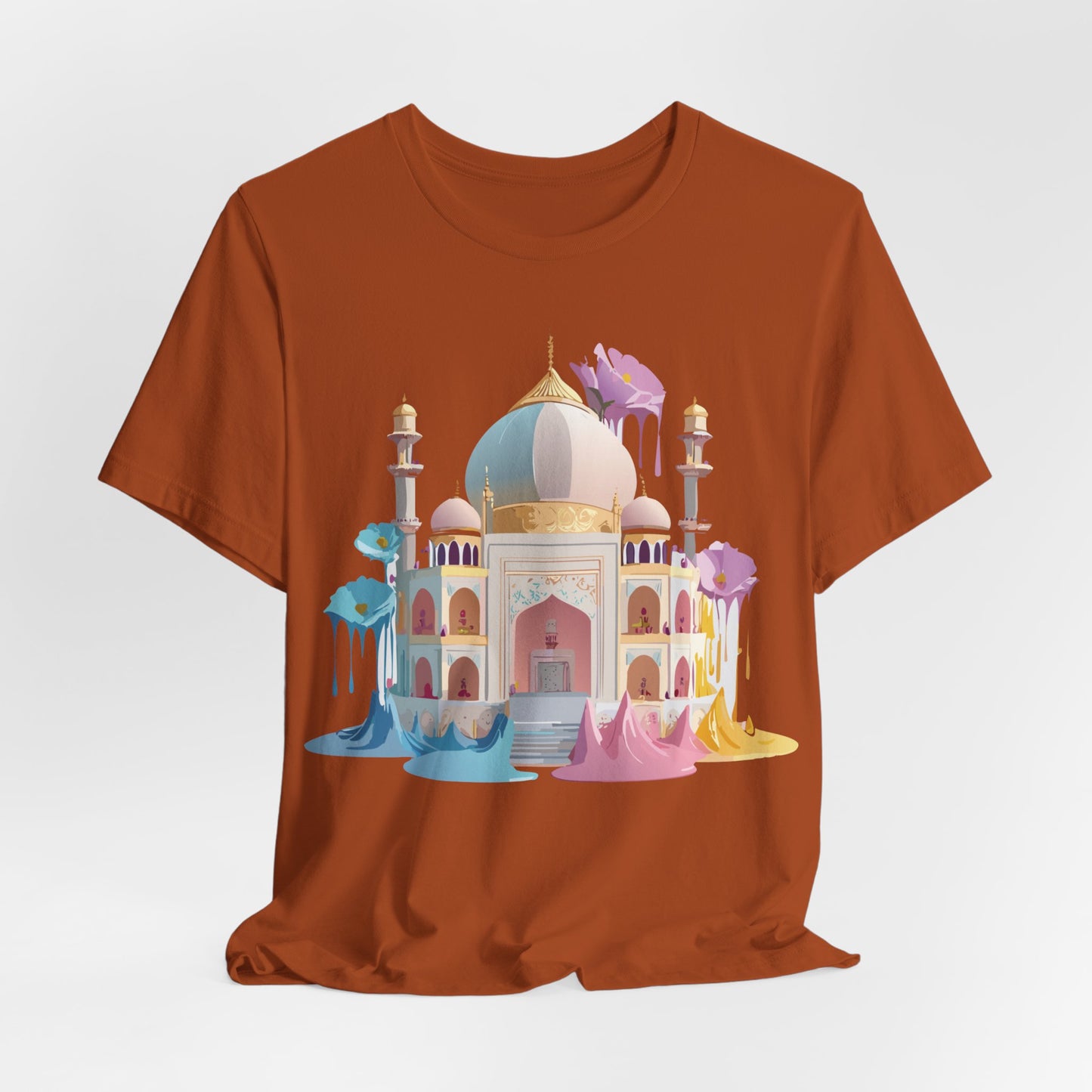 Natural Cotton Tee Shirt - Bukhara, Uzbekistan Printify
