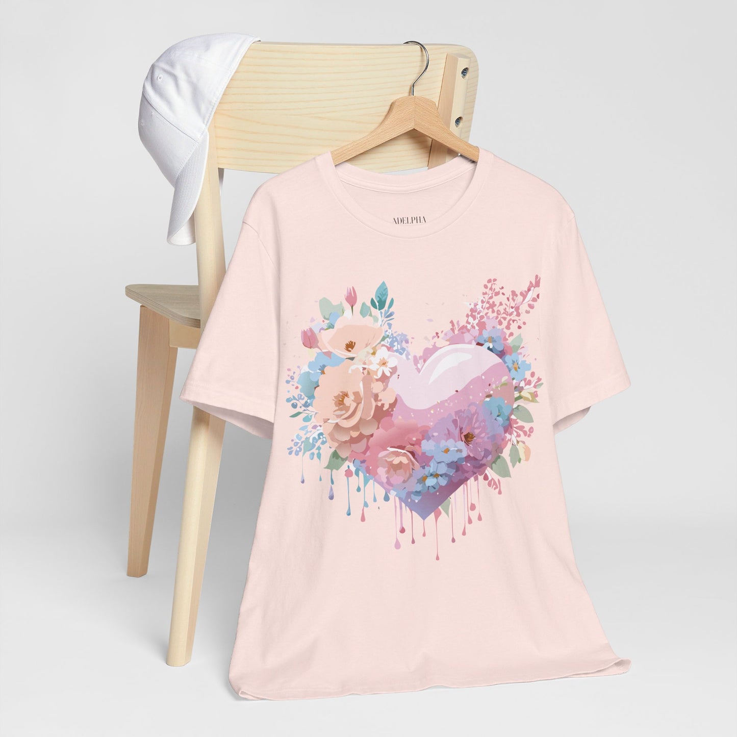 Natural Cotton Tee Shirt - Love story Collection Printify