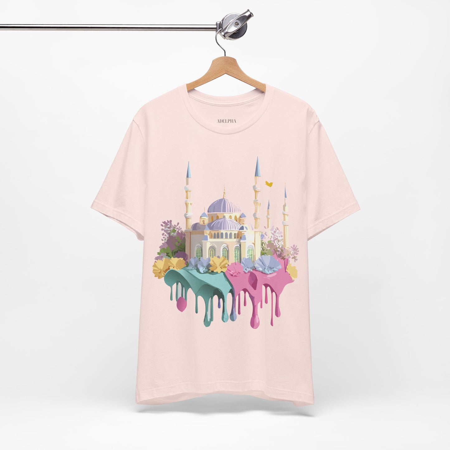 Natural Cotton Tee Shirt - Istanbul, Turkey Printify