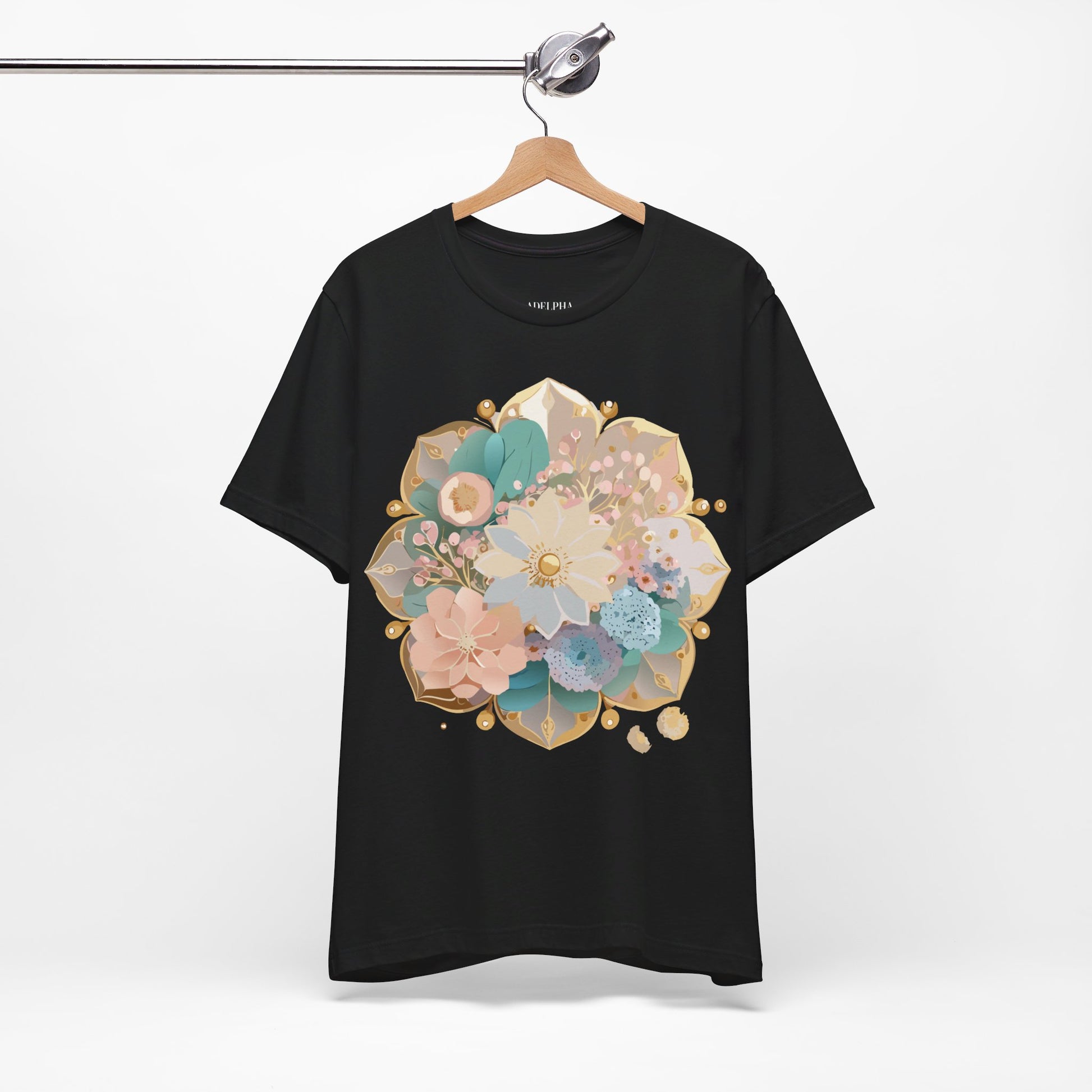 Natural Cotton Tee Shirt - Medallion Collection Printify