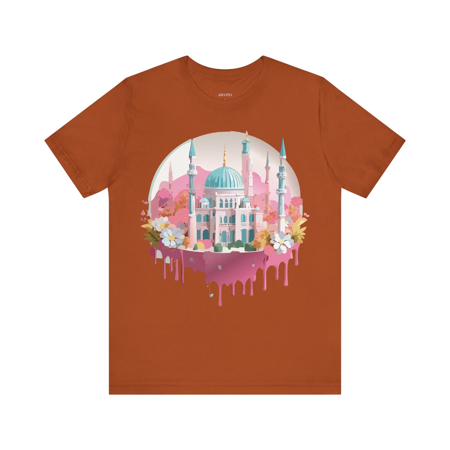 Natural Cotton Tee Shirt - Istanbul, Turkey Printify