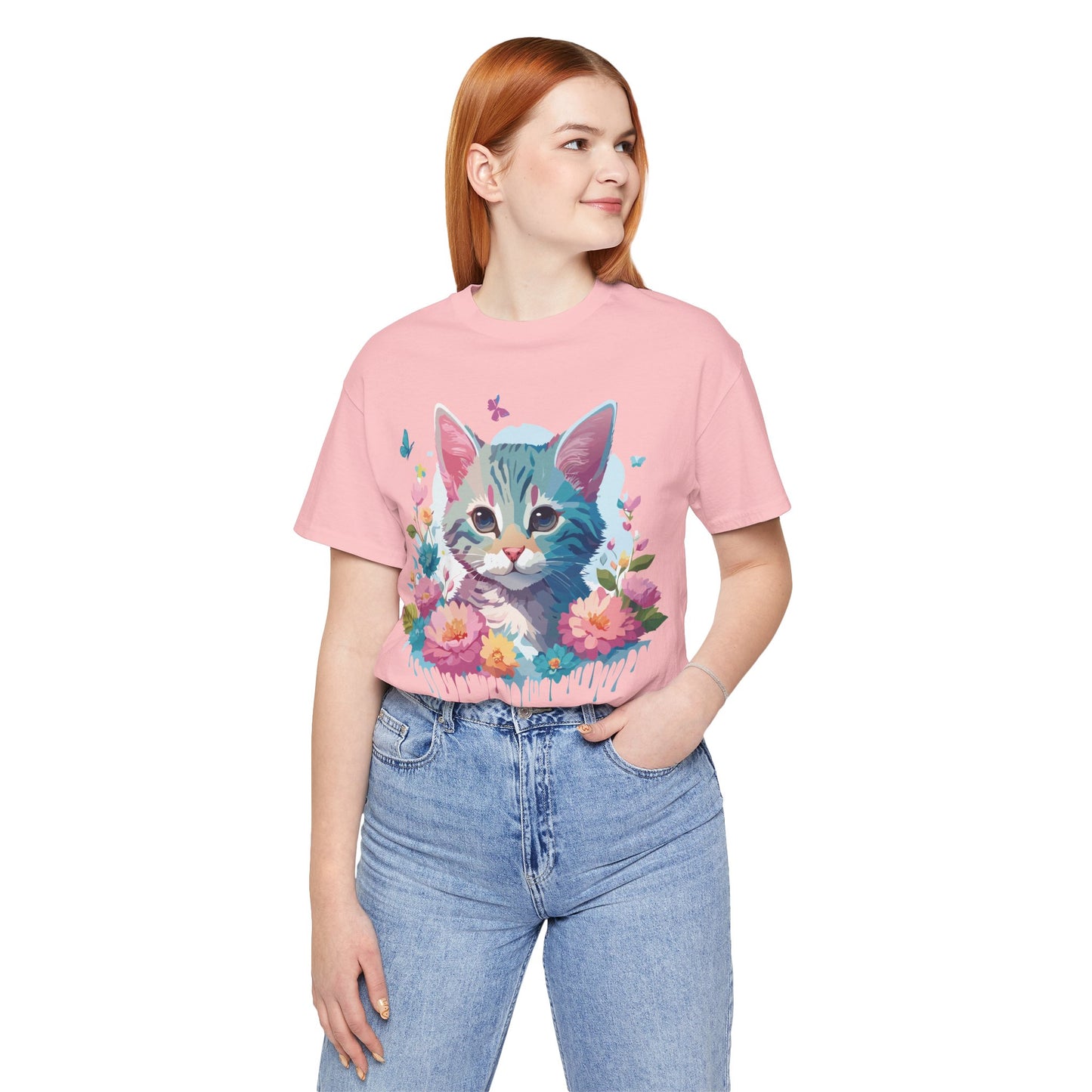 Cat Shirt, Shirt with Cat - ADELPHA