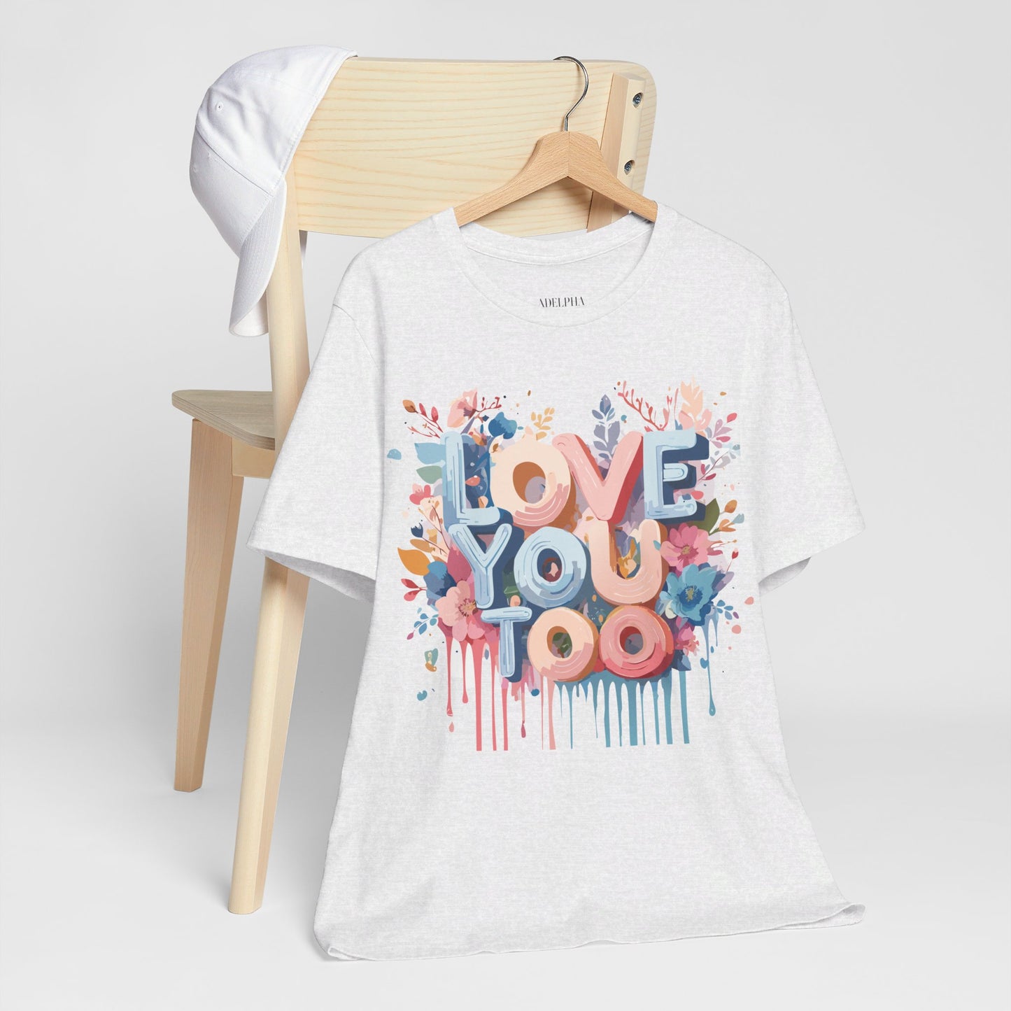 Natural Cotton Tee Shirt - Love story Collection Printify
