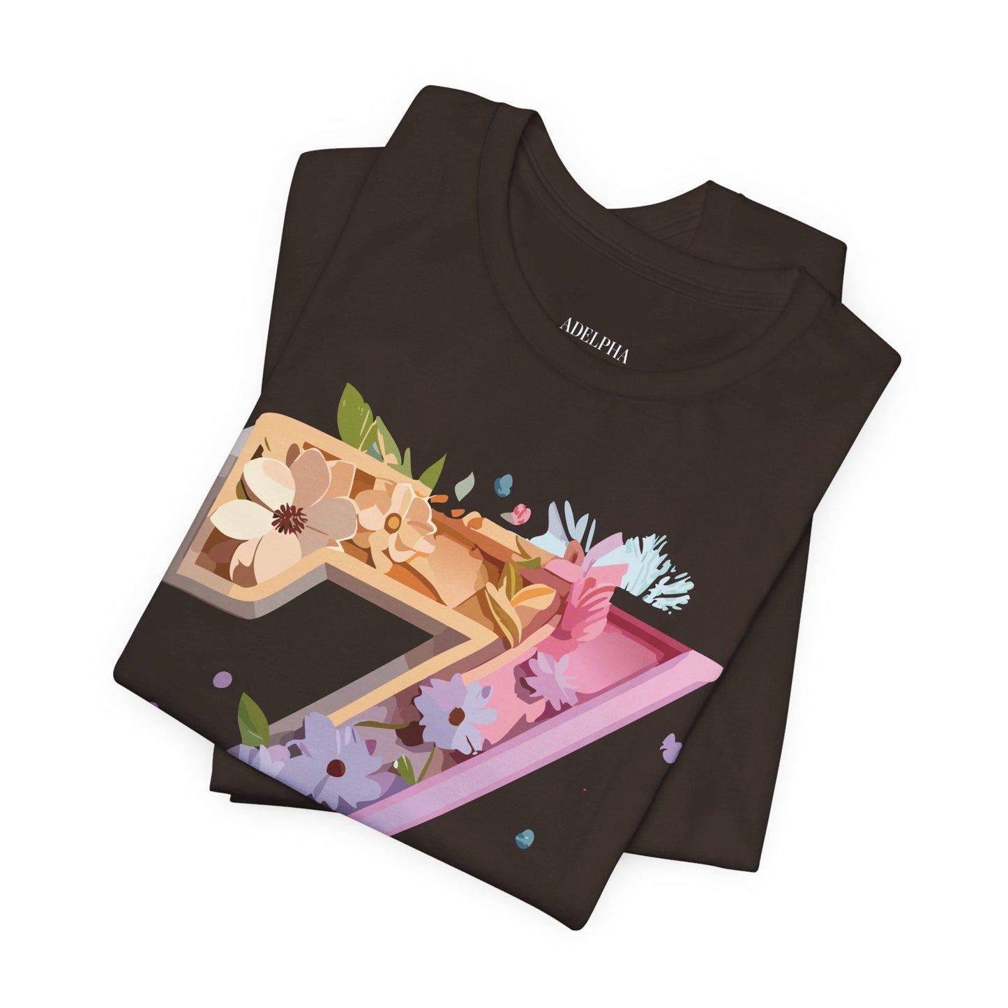 Natural Cotton Tee Shirt - Letters Collection - Z Printify