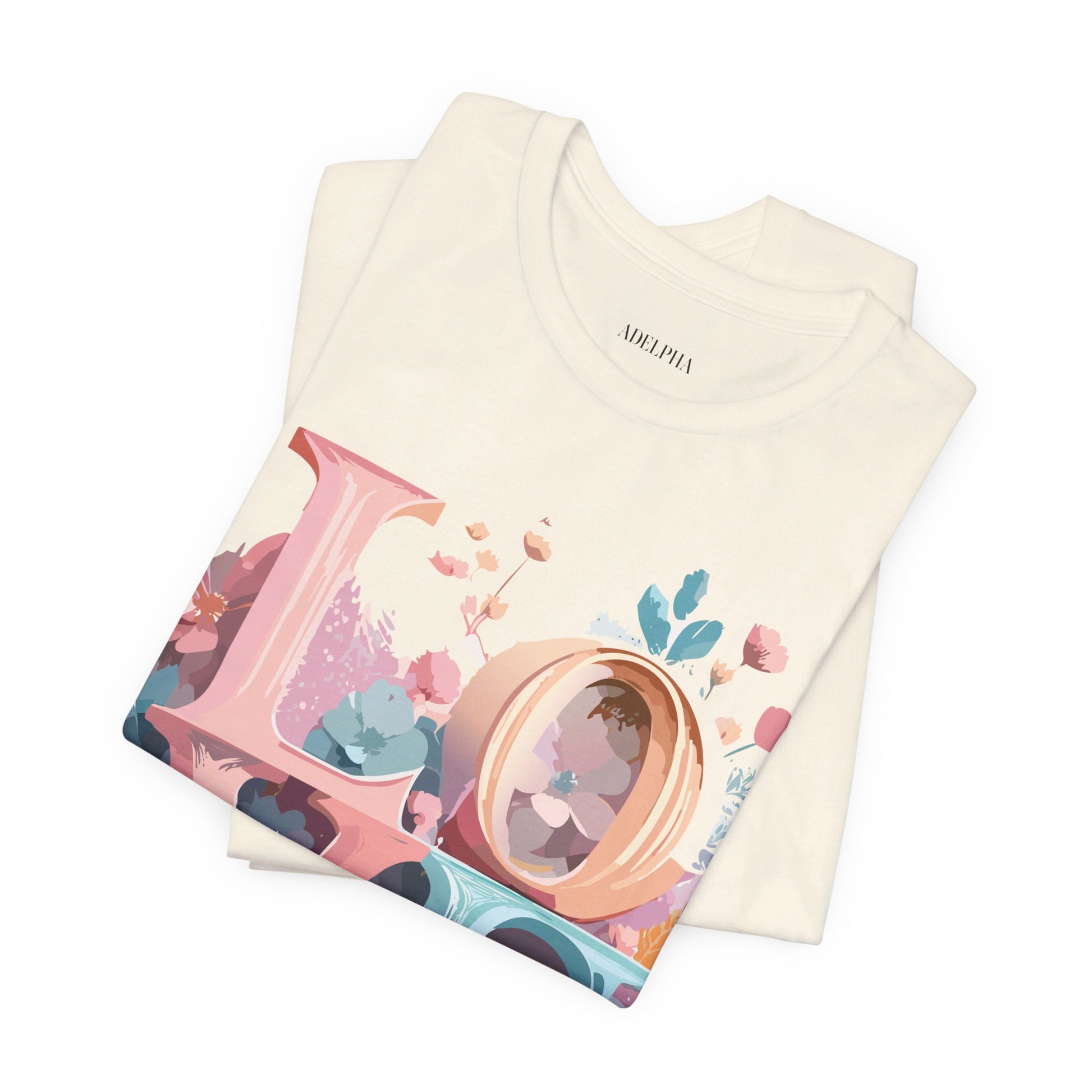 Natural Cotton Tee Shirt - Love story Collection Printify