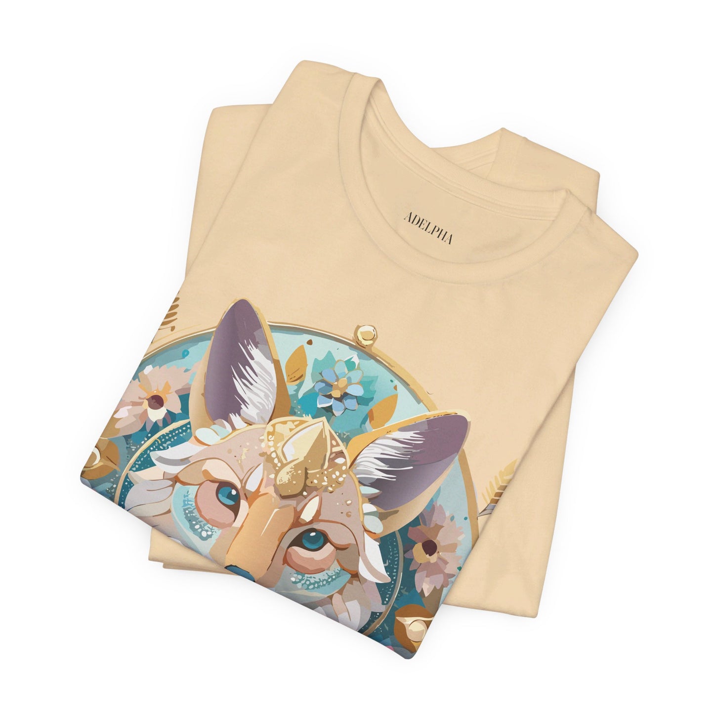 Natural Cotton Tee Shirt - Medallion Collection Printify