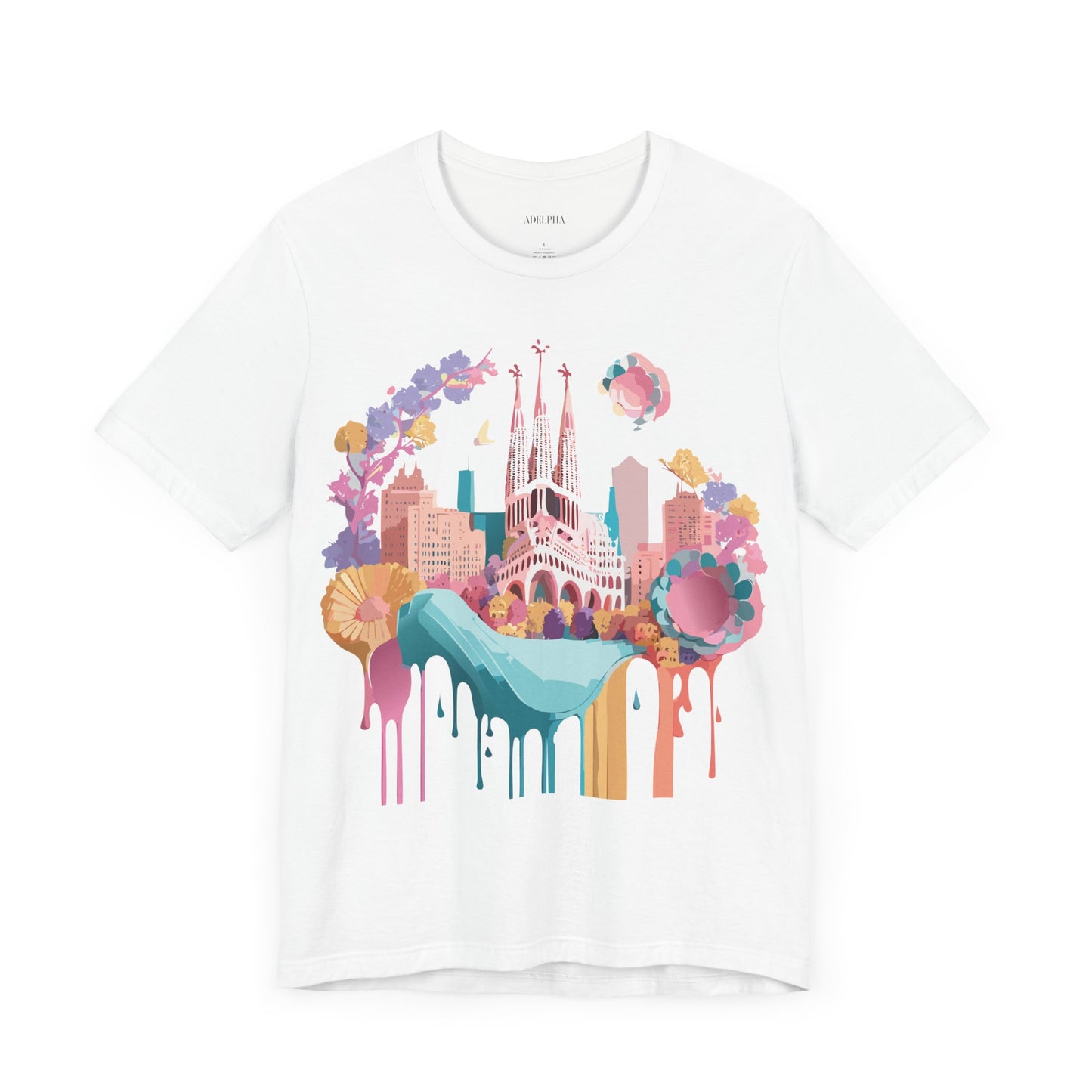 Tourist Shirt, Shirt with Barcelona - ADELPHA