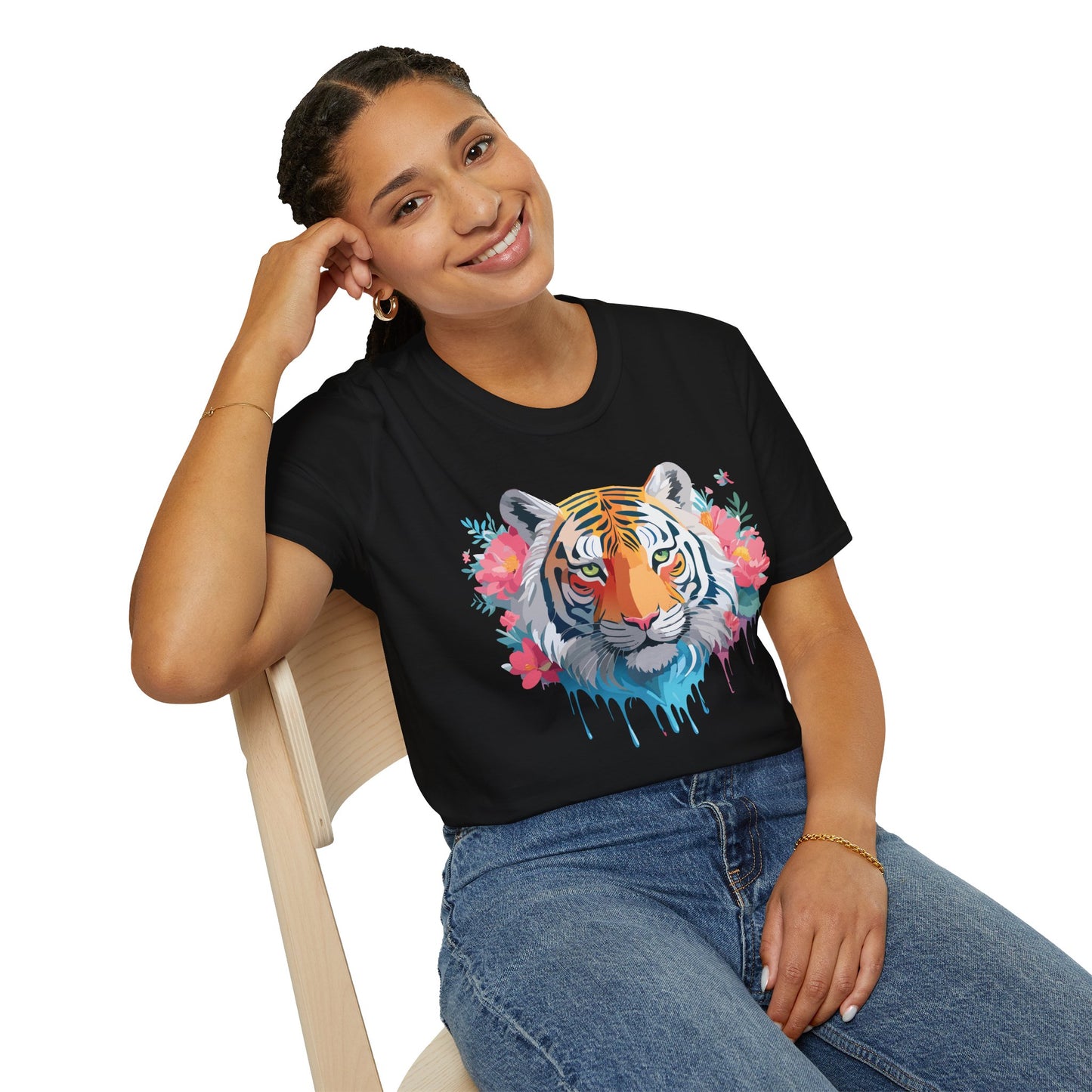 Tiger Shirt, Shirt with Tiger, Animal Tee, Shirt with Animals