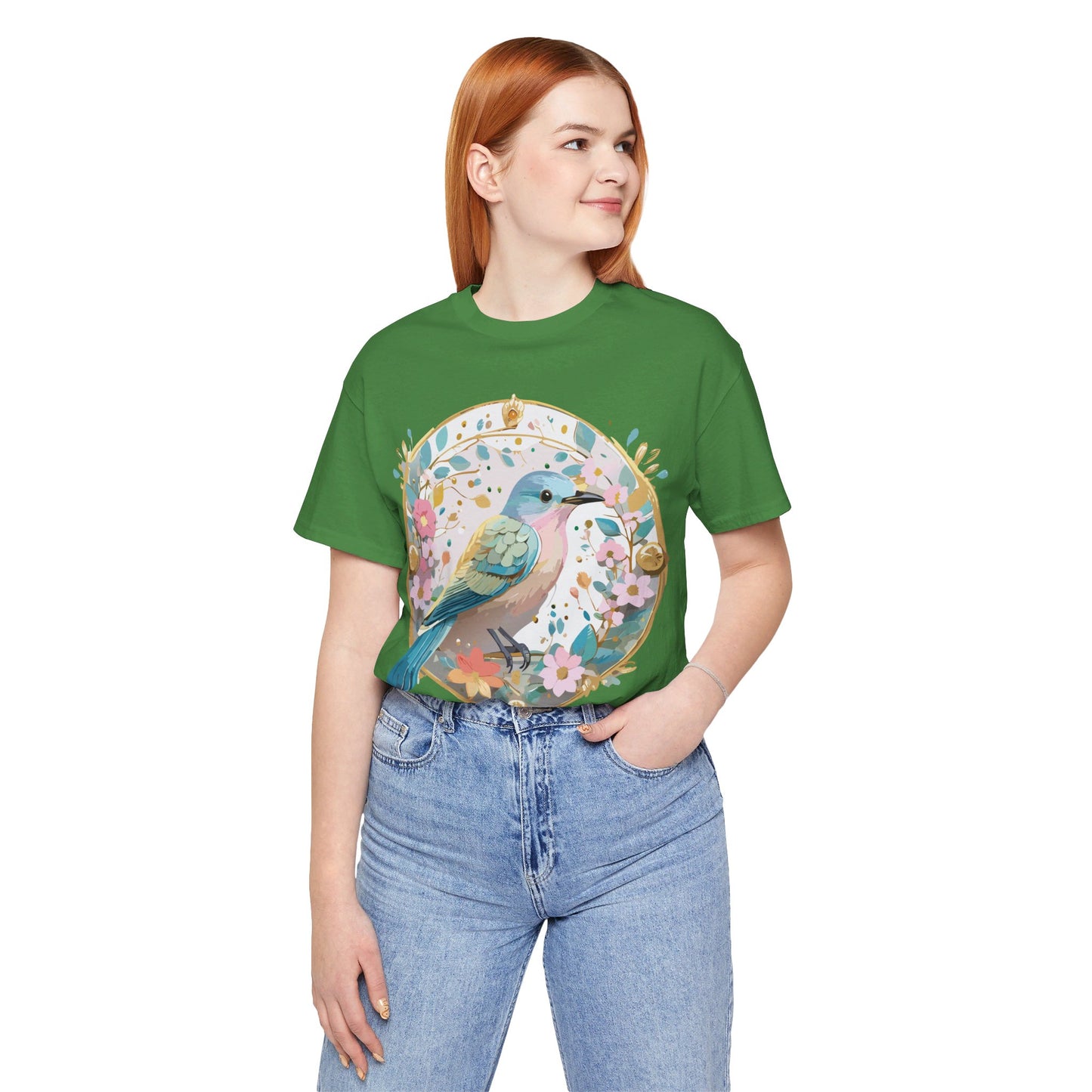 Natural Cotton Tee Shirt - Medallion Collection Printify