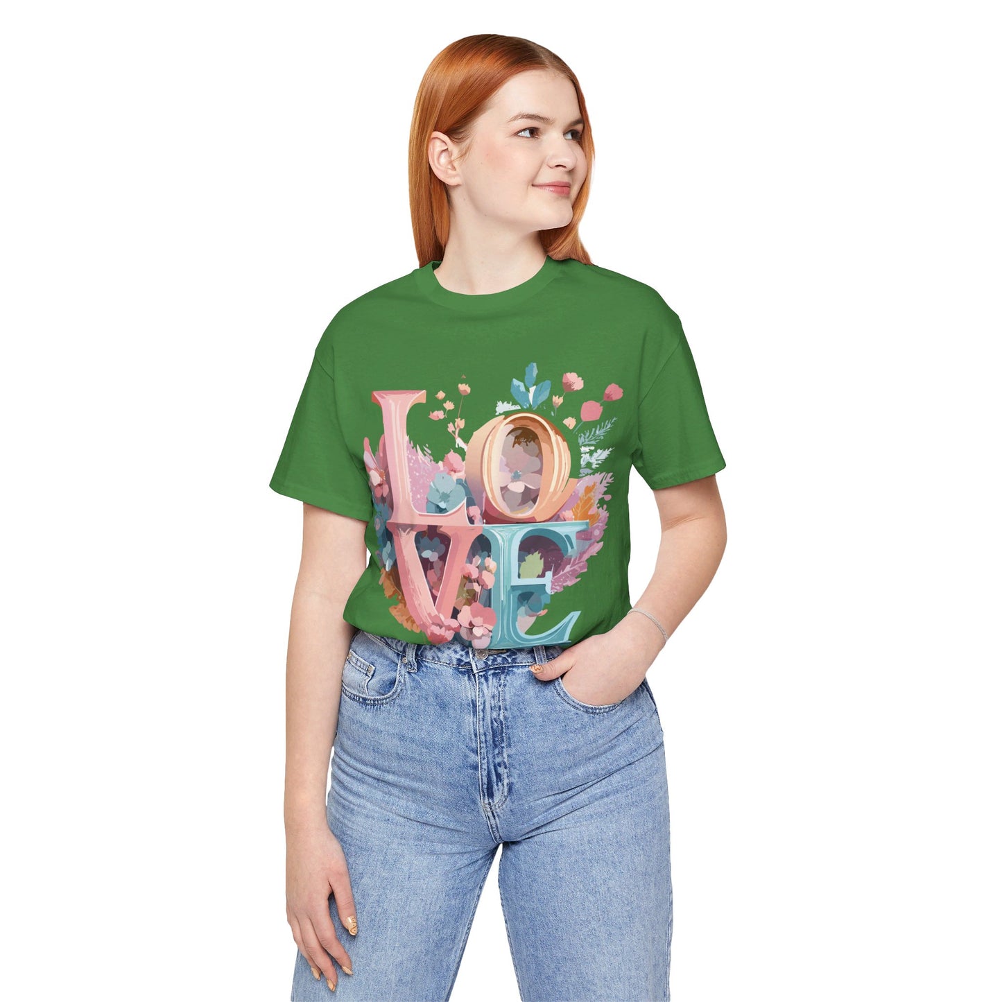Natural Cotton Tee Shirt - Love Story Collection Printify