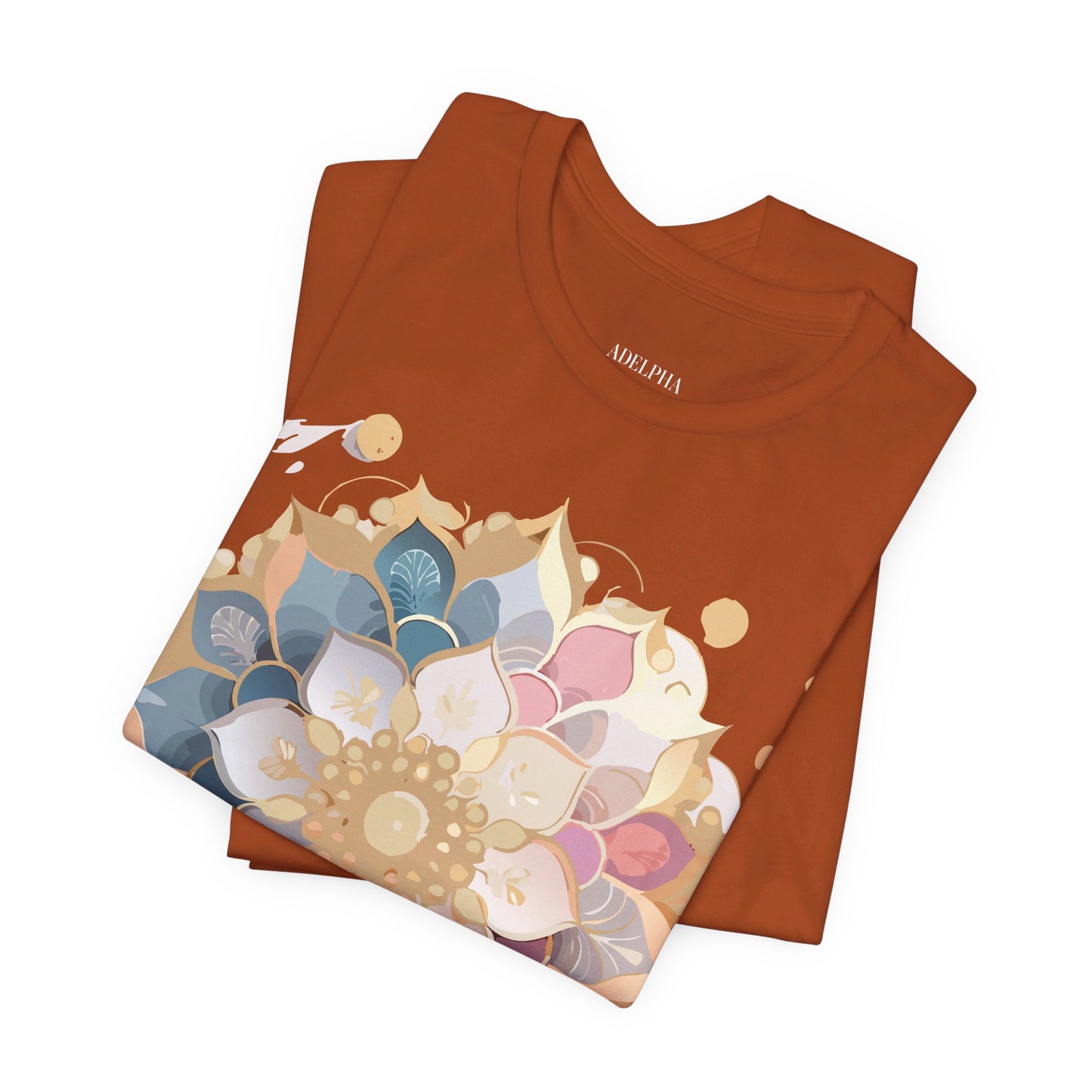 Natural Cotton Tee Shirt - Medallion Collection Printify