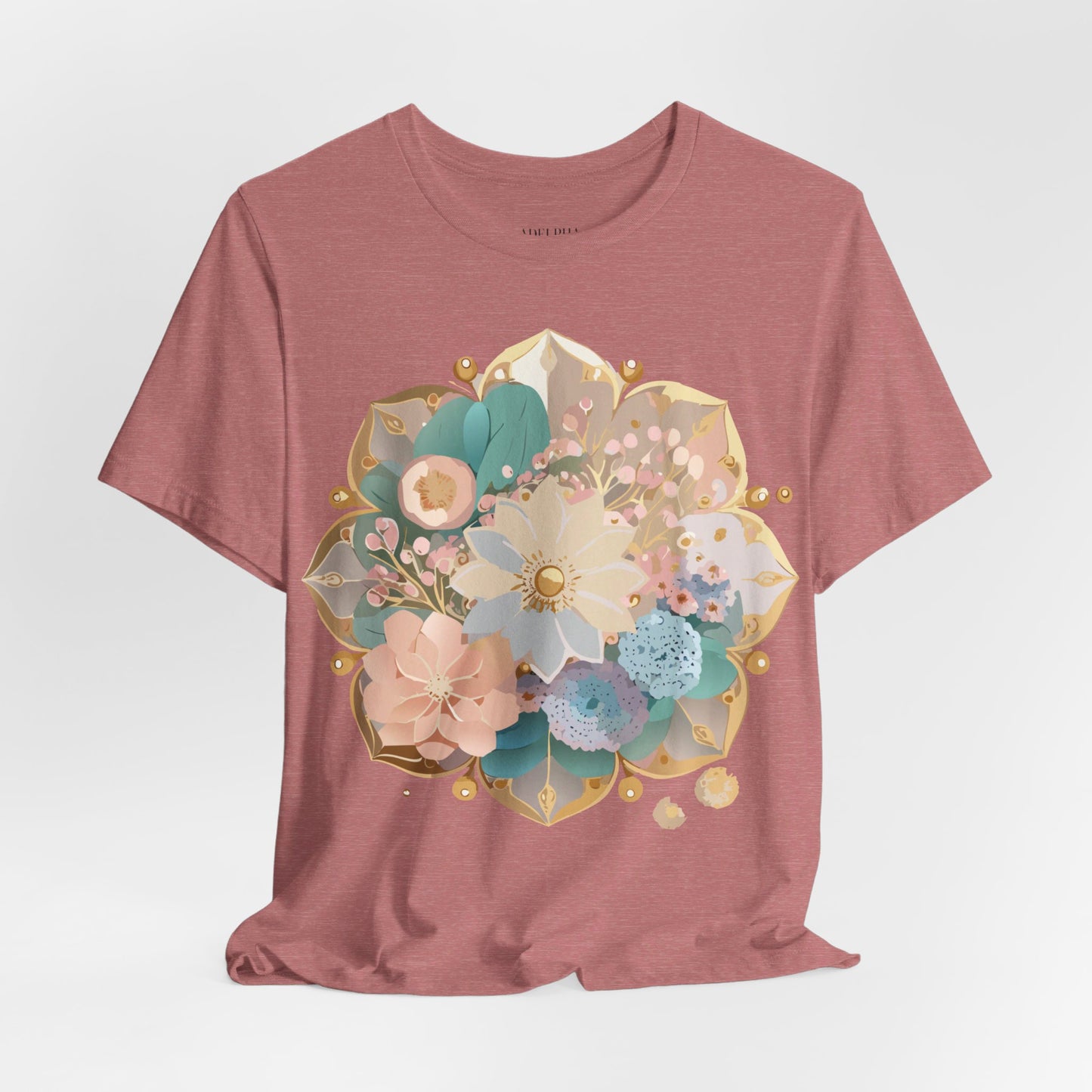 Natural Cotton Tee Shirt - Medallion Collection Printify