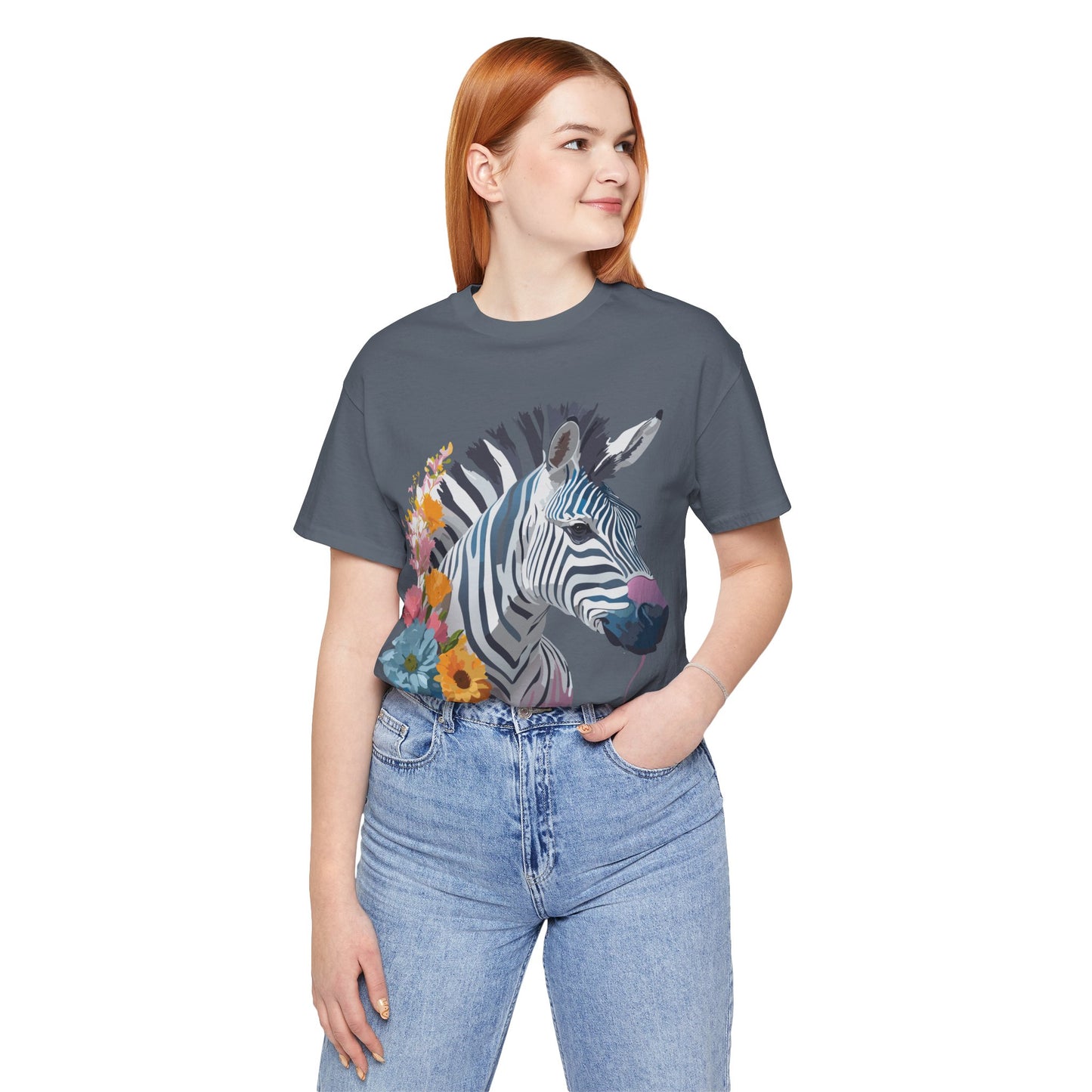 Shirt with Animals | Zebra Printify