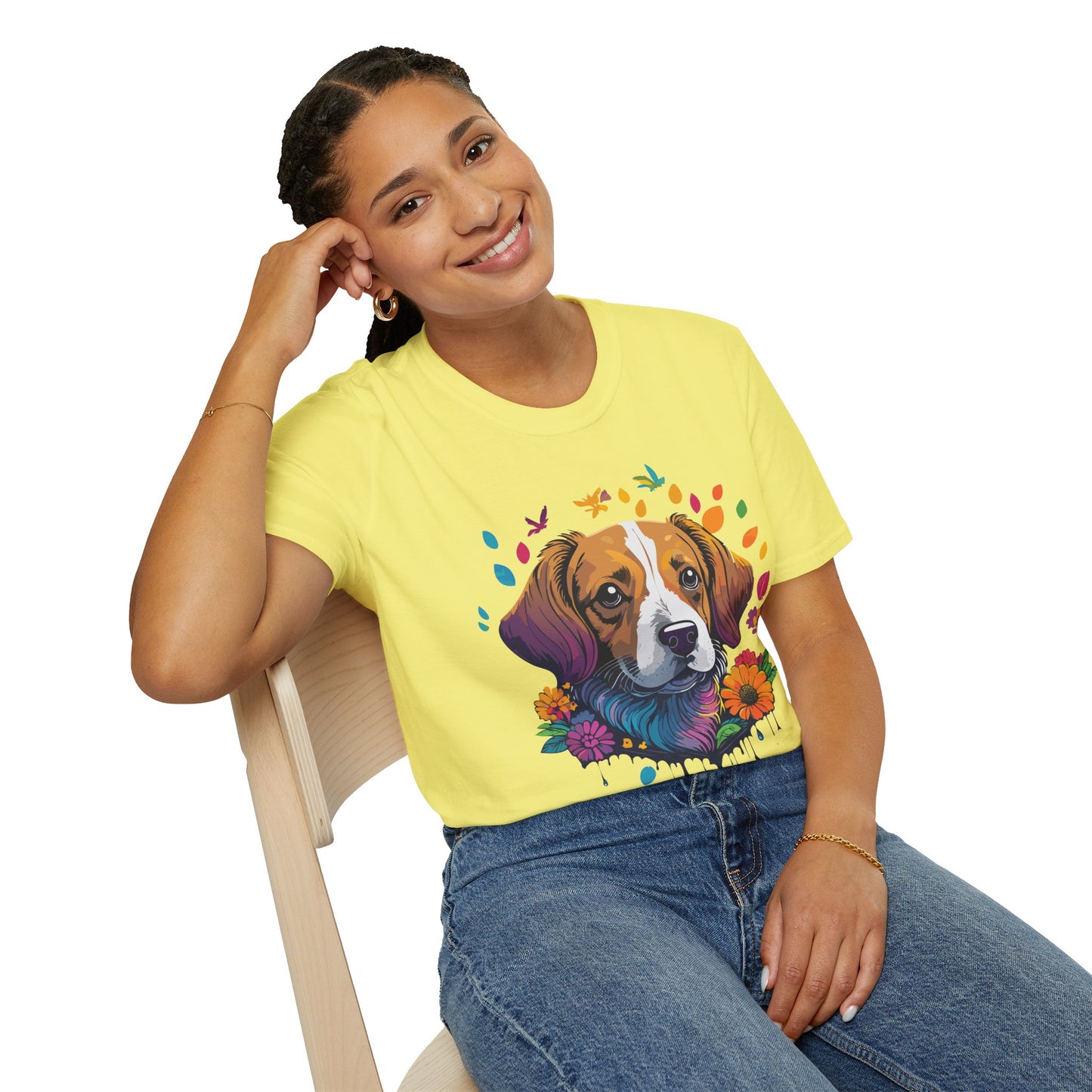 Dog Shirt, Shirt with Dog, Animal Tee, Shirt with Animals