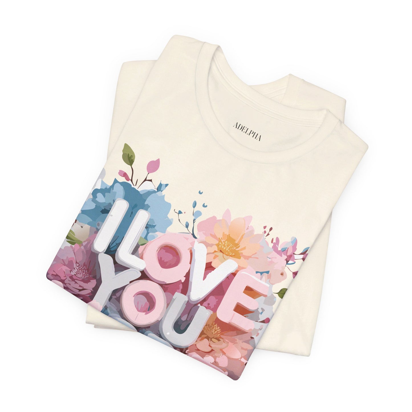 Natural Cotton Tee Shirt - Love story Collection Printify