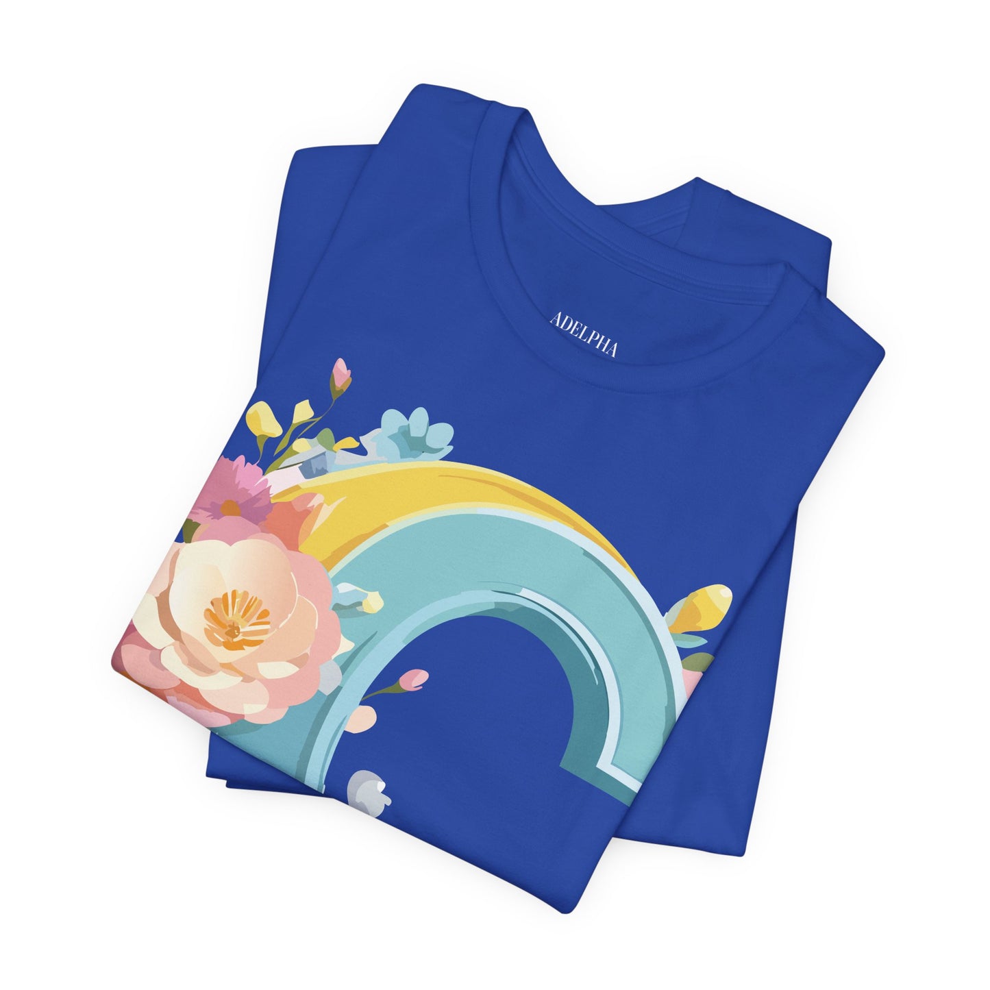 Natural Cotton Tee Shirt - Letters Collection - C Printify