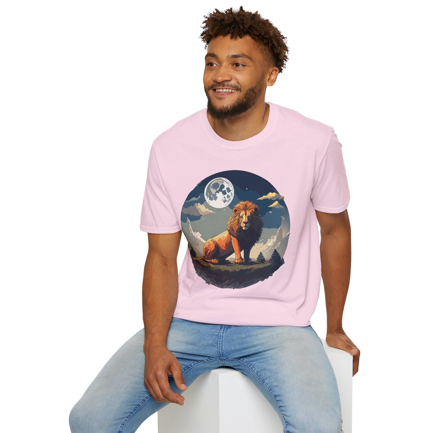 Lion Shirt, Shirt with Lion, Animal Tee, Shirt with Animals
