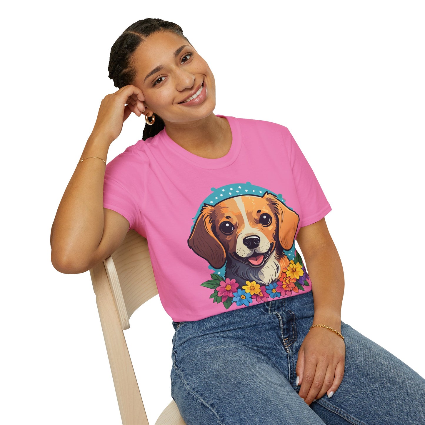 Dog Shirt, Shirt with Dog, Animal Tee, Shirt with Animals