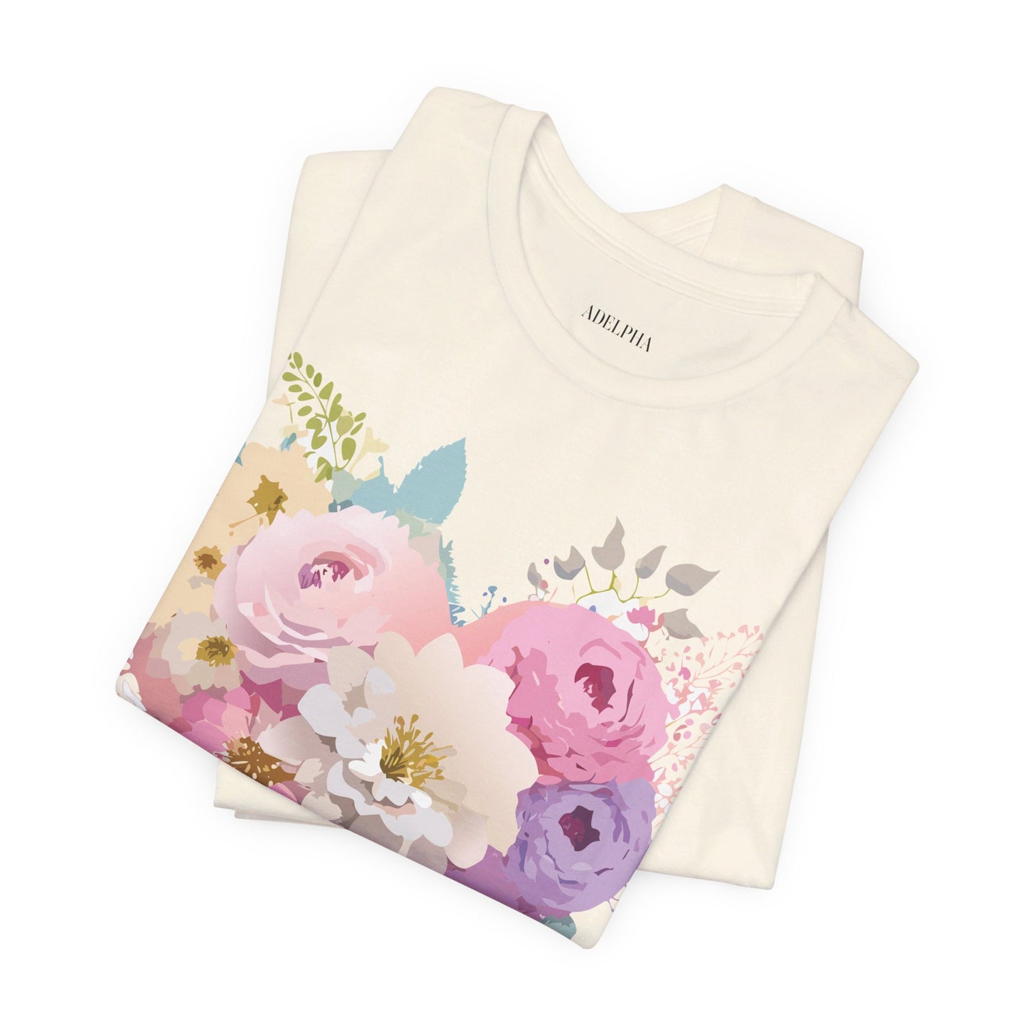 Natural Cotton Tee Shirt - Love story Collection Printify