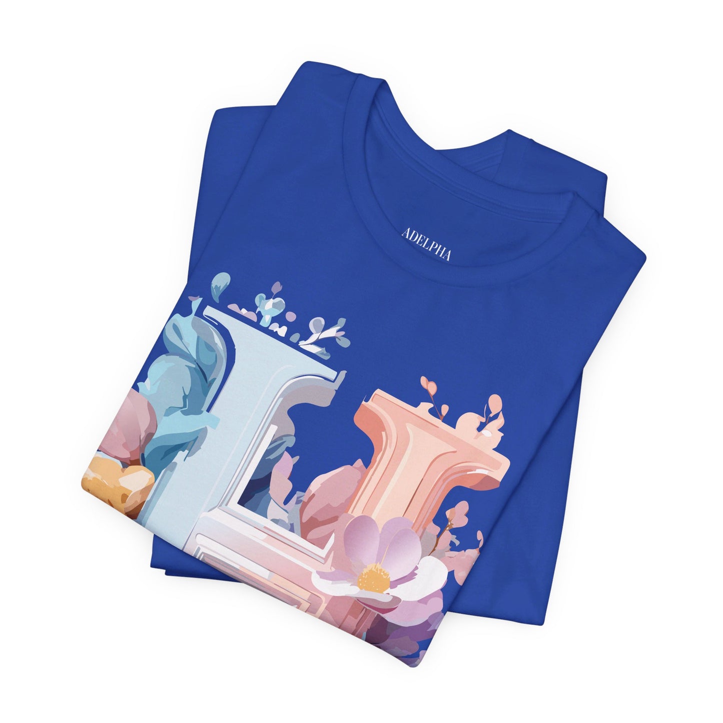 Natural Cotton Tee Shirt - Letters Collection - H Printify