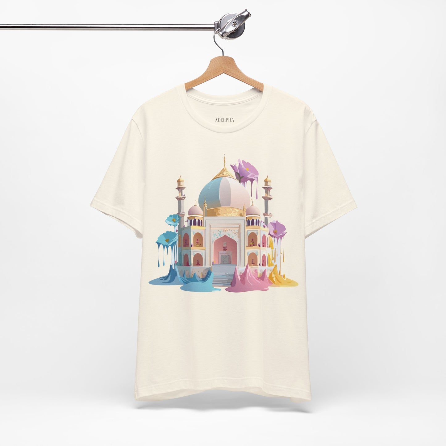 Natural Cotton Tee Shirt - Bukhara, Uzbekistan Printify