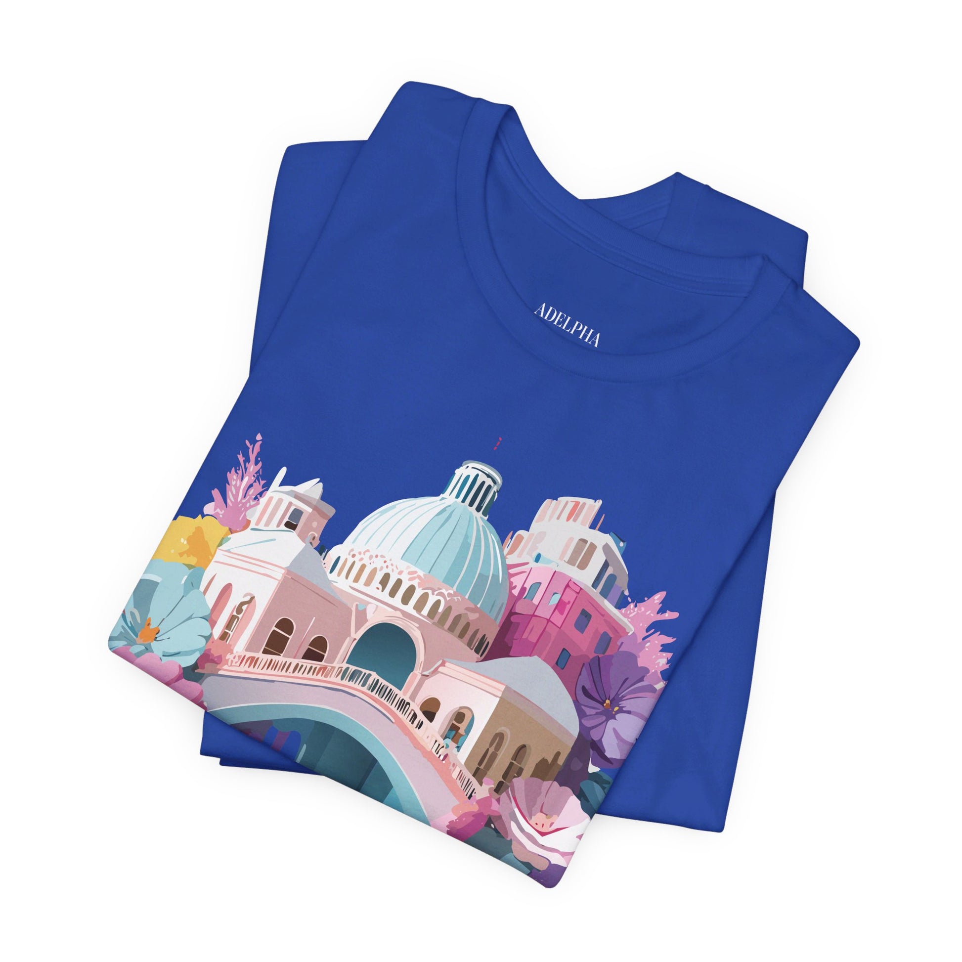 Natural Cotton Tee Shirt - Beautiful Places Collection - Venice Printify
