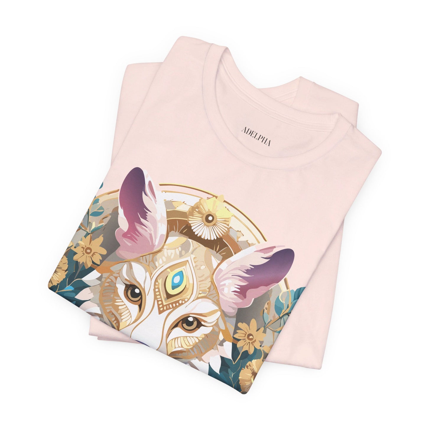 Natural Cotton Tee Shirt - Medallion Collection Printify