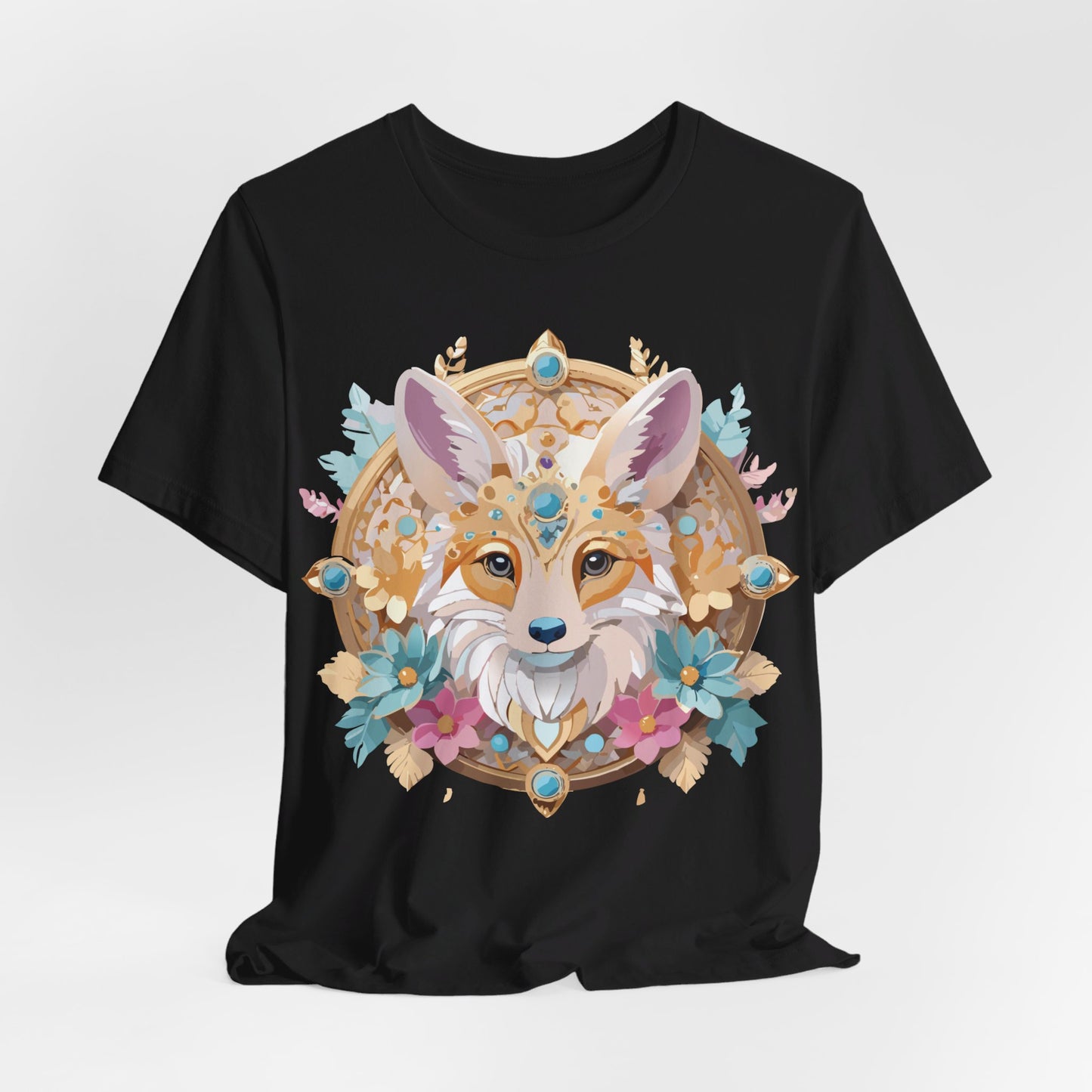 Natural Cotton Tee Shirt - Medallion Collection Printify