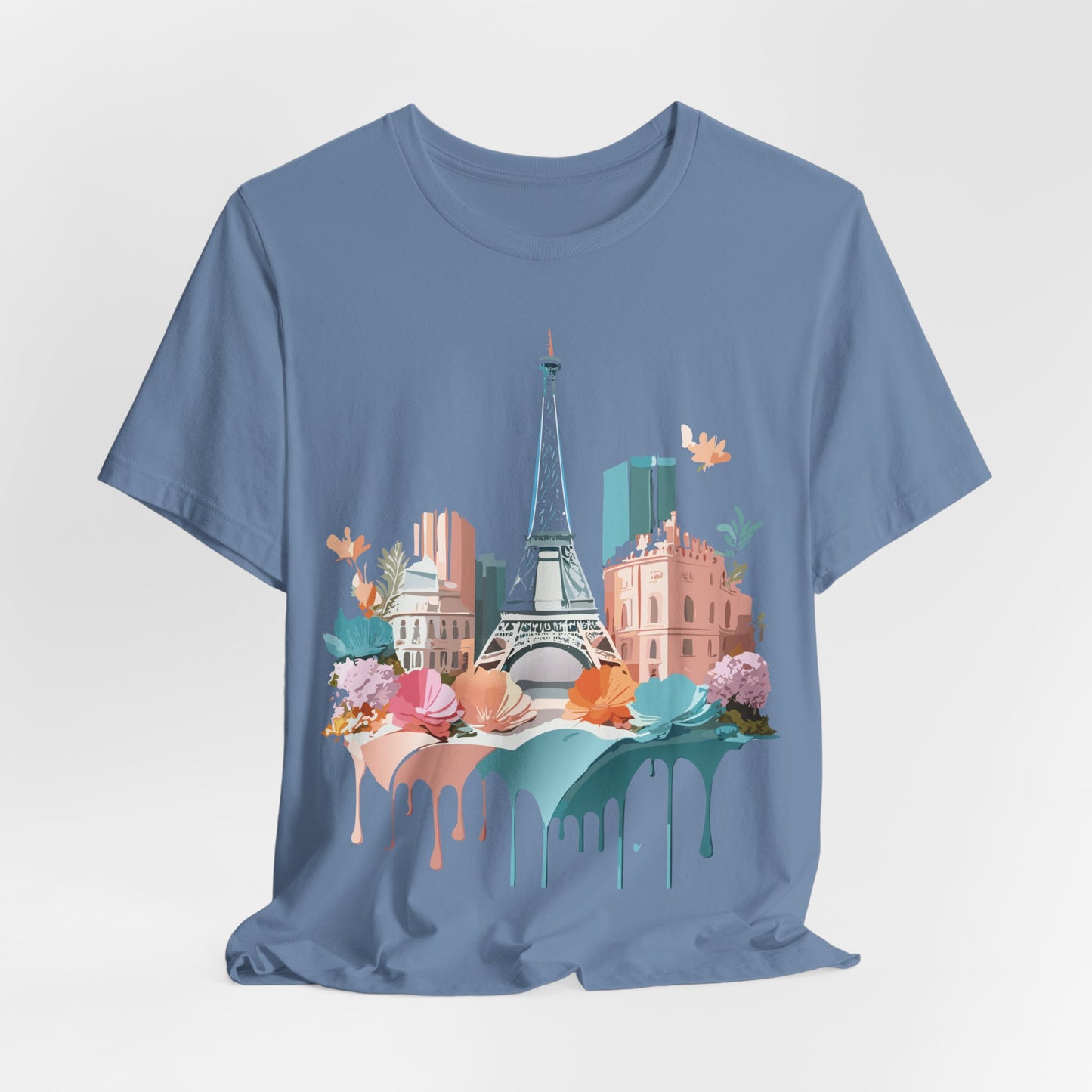 Tourist Shirt, Shirt with Paris - ADELPHA