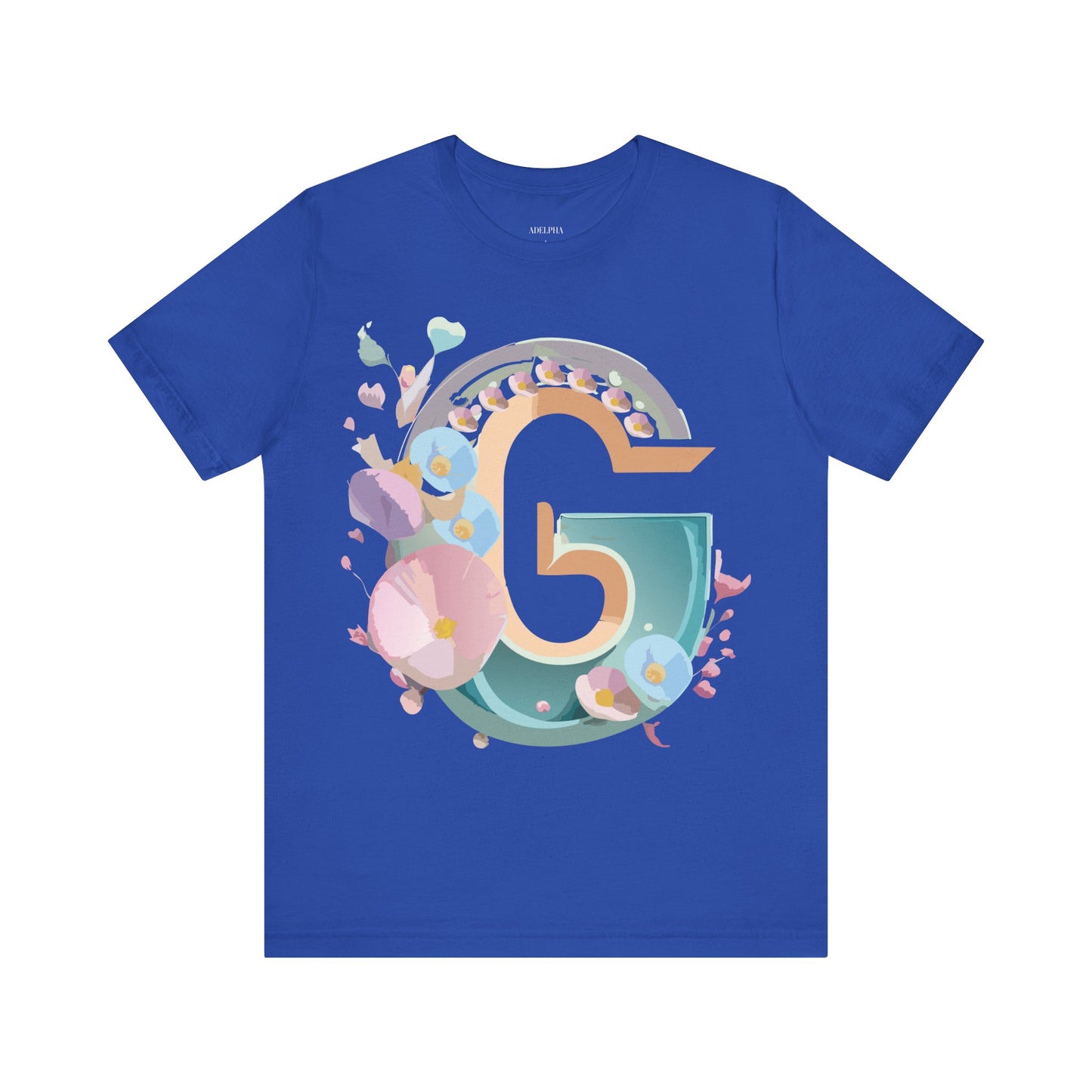 Natural Cotton Tee Shirt - Letters Collection - G Printify