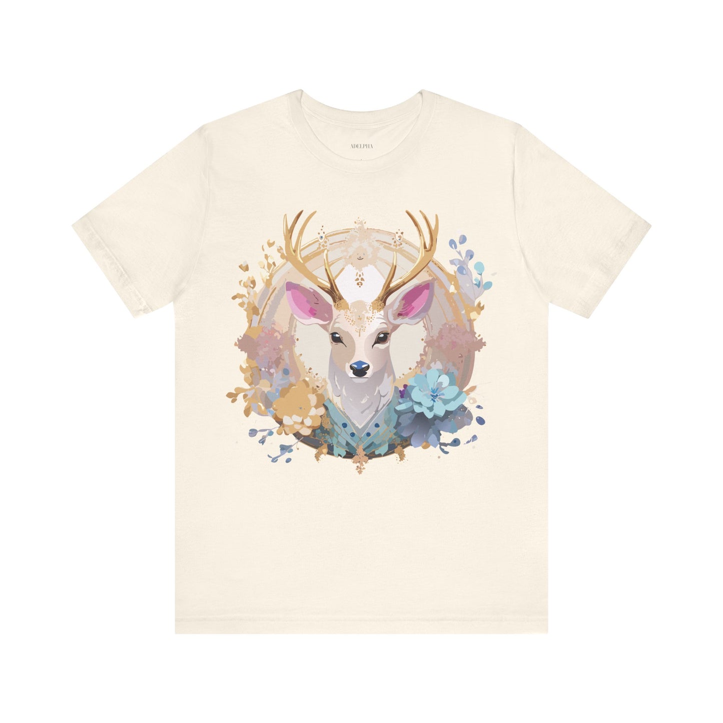 Natural Cotton Tee Shirt - Medallion Collection Printify