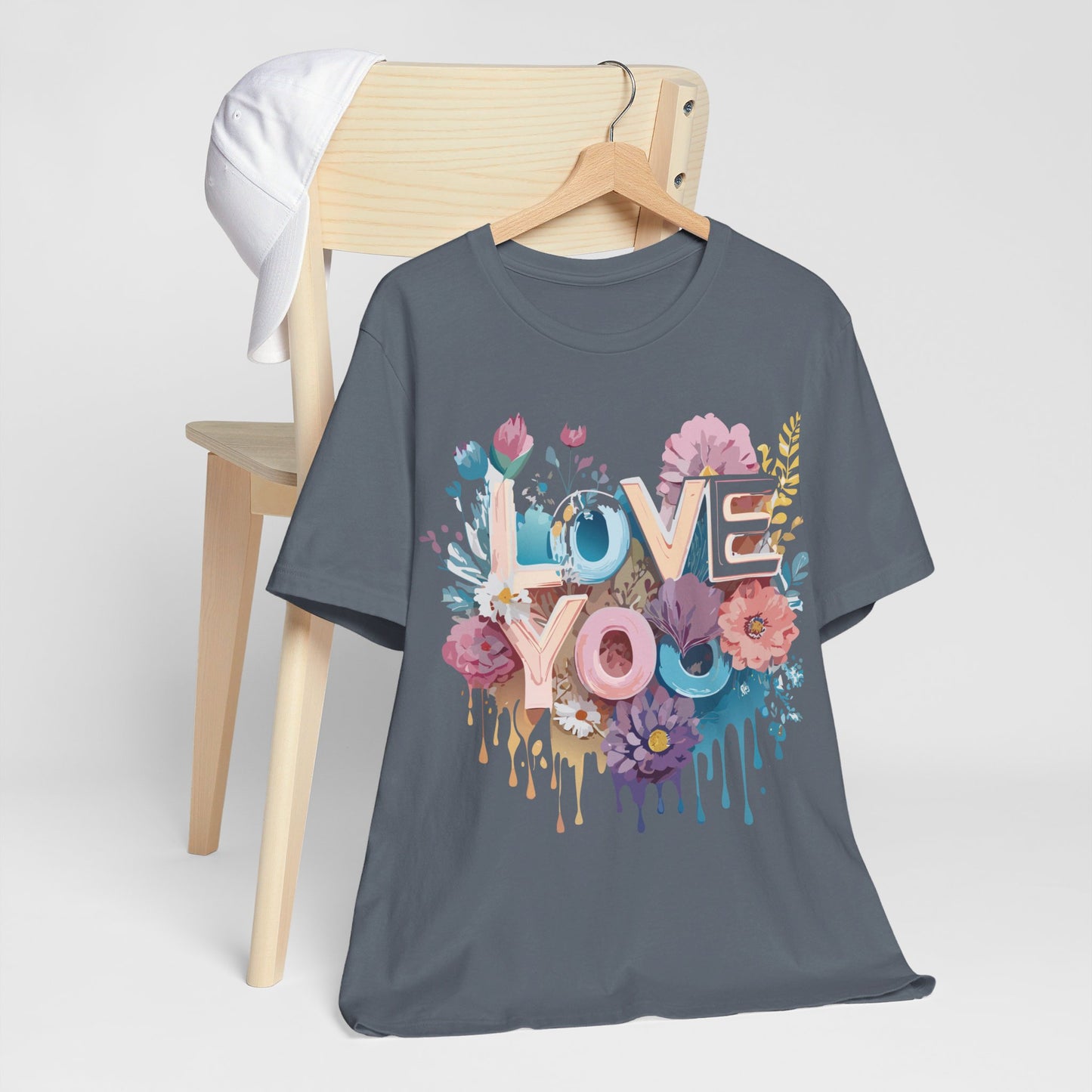 Natural Cotton Tee Shirt - Love Story Collection Printify