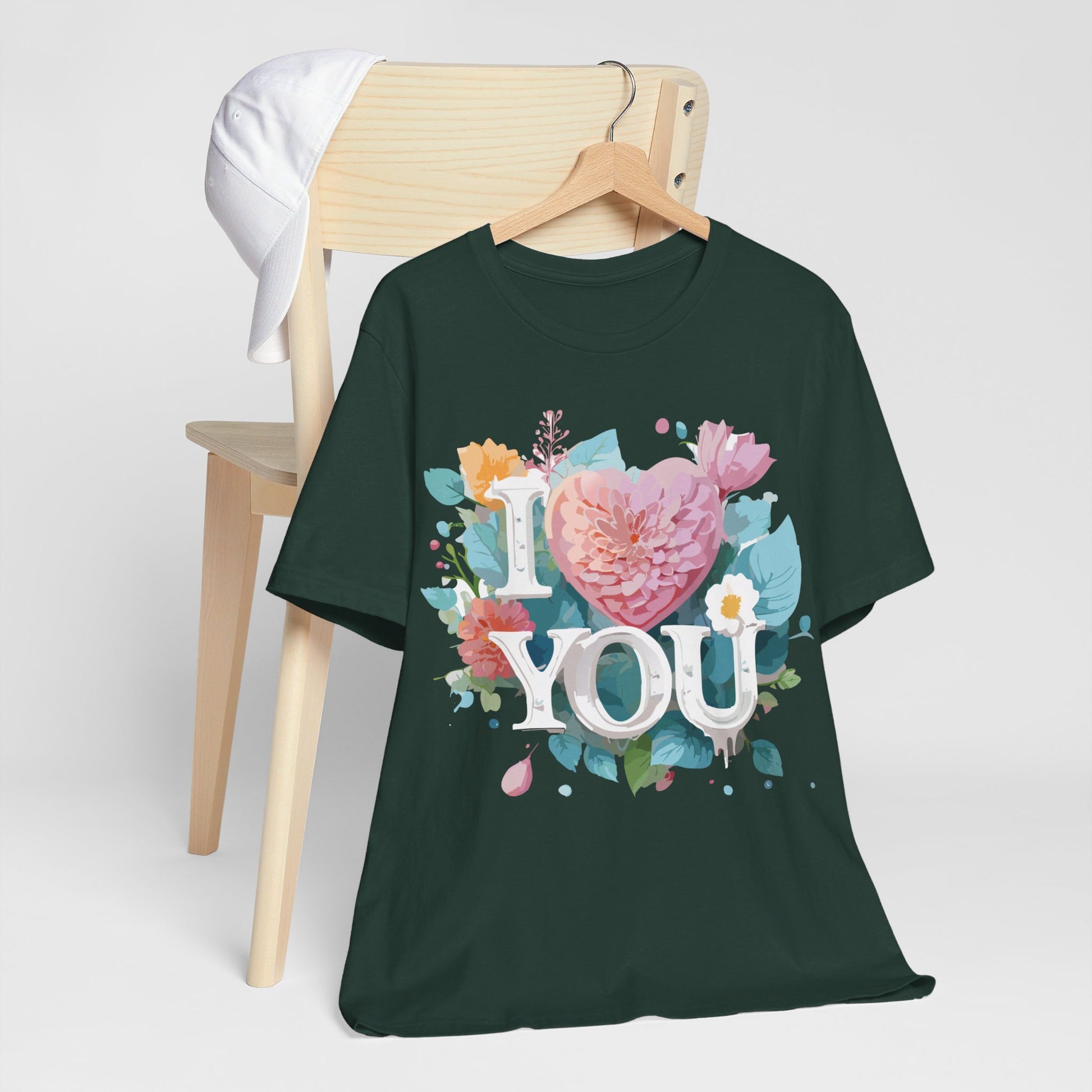 Natural Cotton Tee Shirt - Love Story Collection Printify