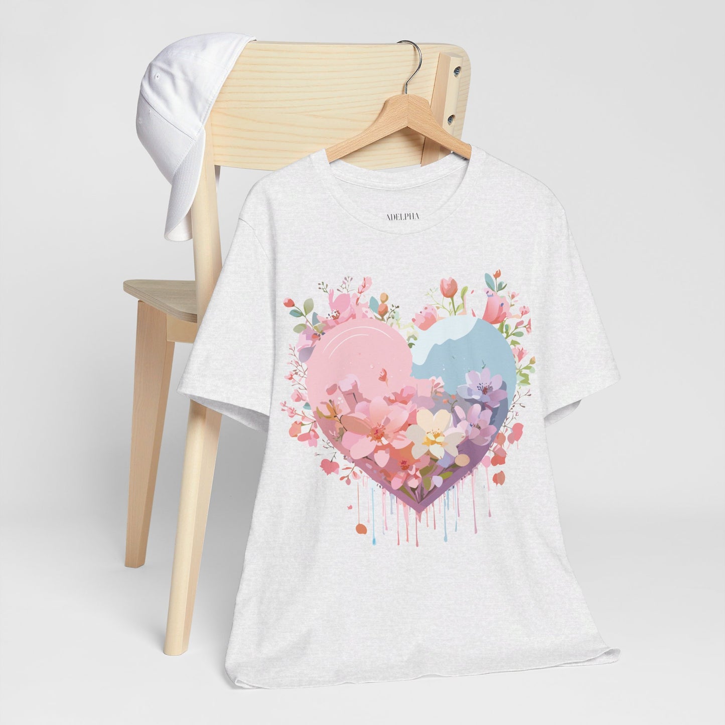 Natural Cotton Tee Shirt - Love story Collection Printify