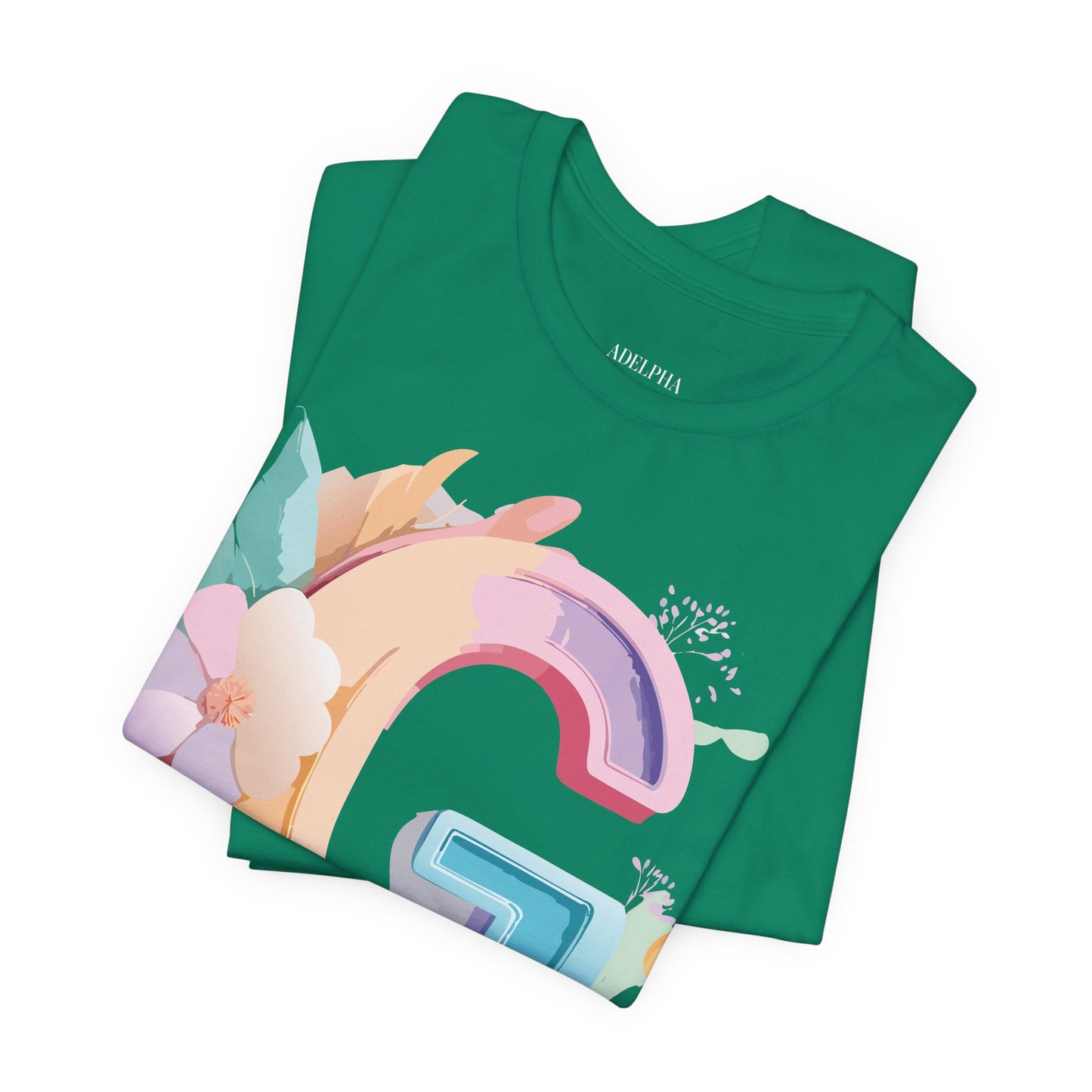Natural Cotton Tee Shirt - Letters Collection - G Printify