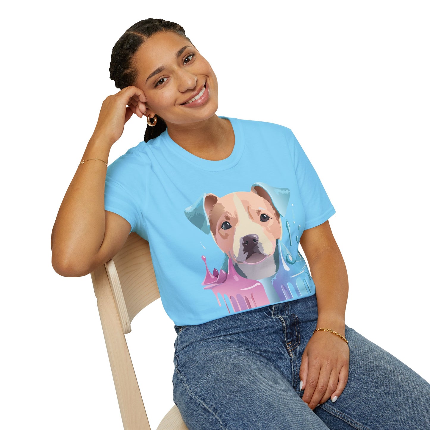 Dog Shirt, Shirt with Dog, Animal Tee, Shirt with Animals
