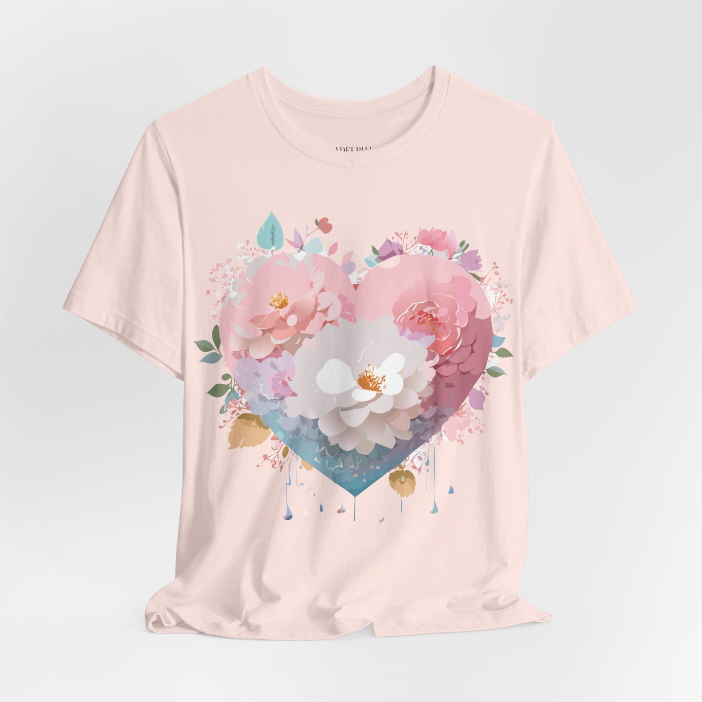 Natural Cotton Tee Shirt - Love story Collection Printify