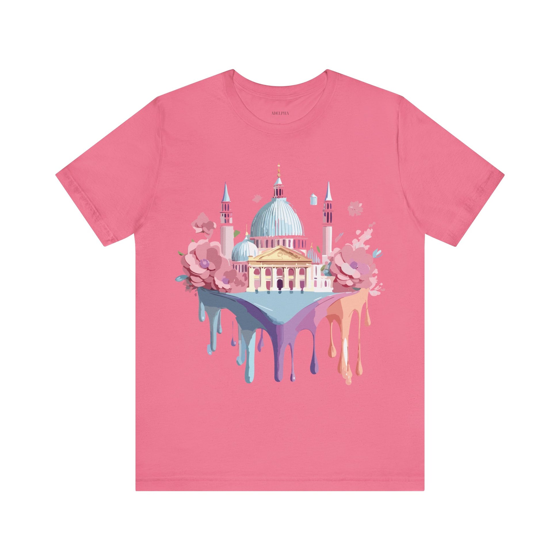 Natural Cotton Tee Shirt - Beautiful Places Collection - Venice Printify