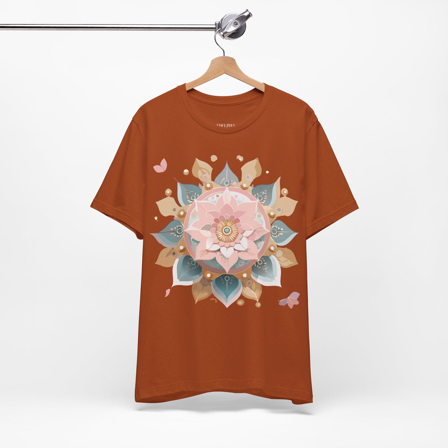 Natural Cotton Tee Shirt - Medallion Collection Printify