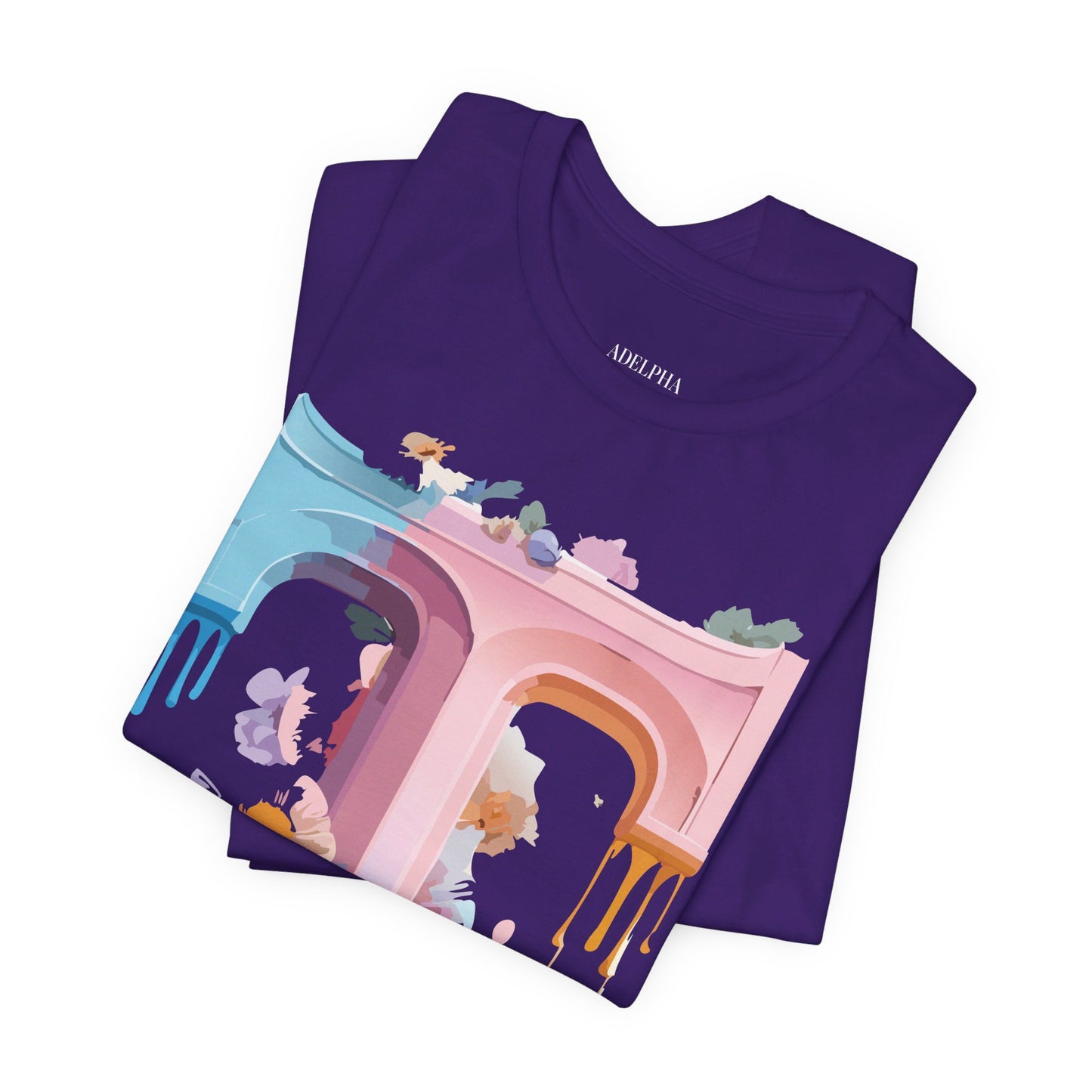 Natural Cotton Tee Shirt - Letters Collection - T Printify