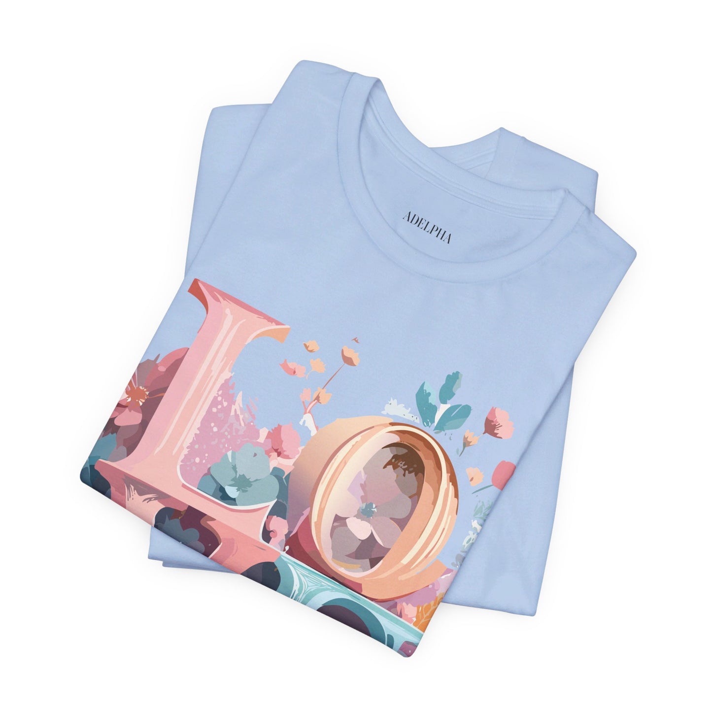 Natural Cotton Tee Shirt - Love story Collection Printify
