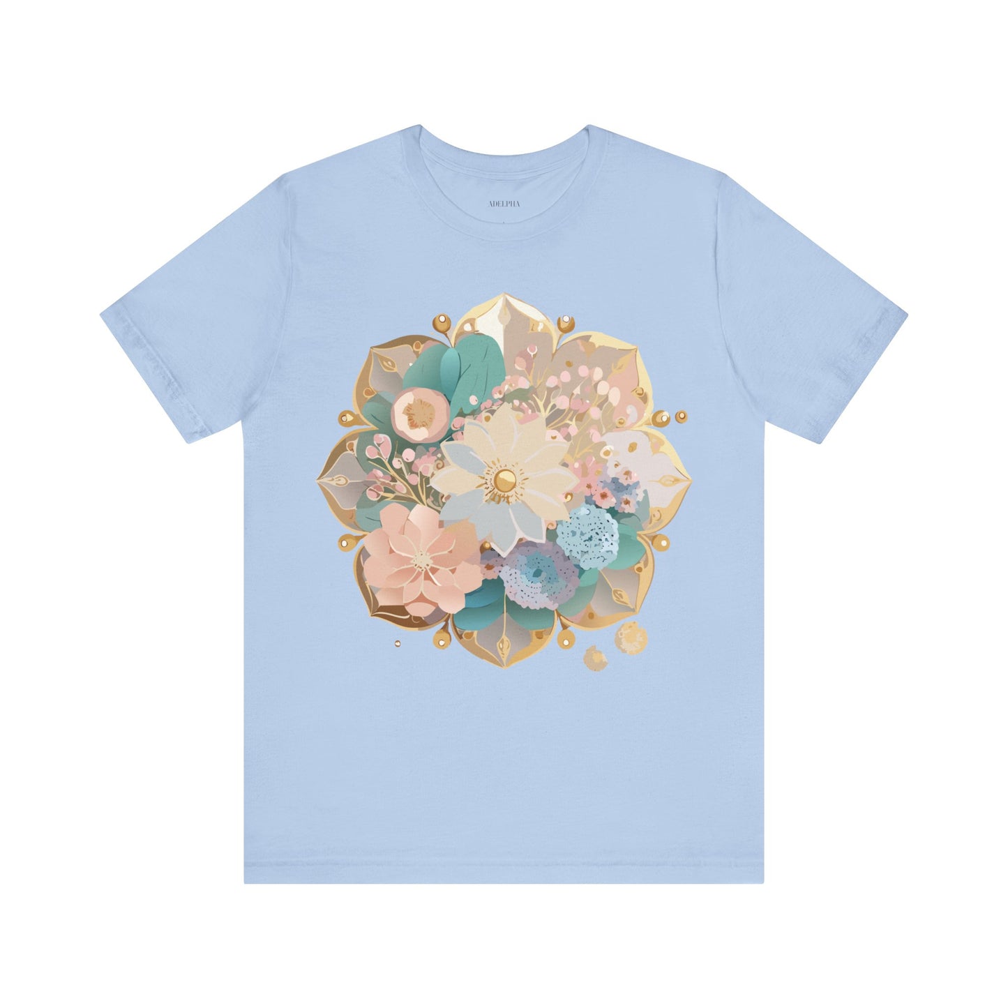 Natural Cotton Tee Shirt - Medallion Collection Printify