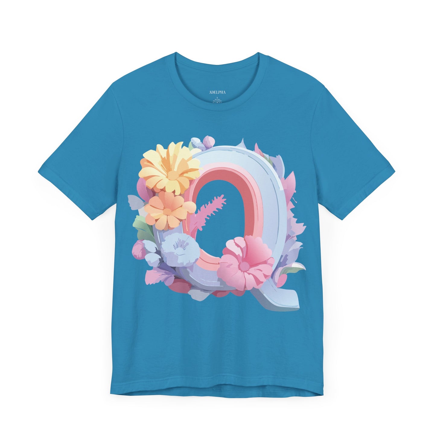 Letter Shirt, Letter Q Shirt - ADELPHA