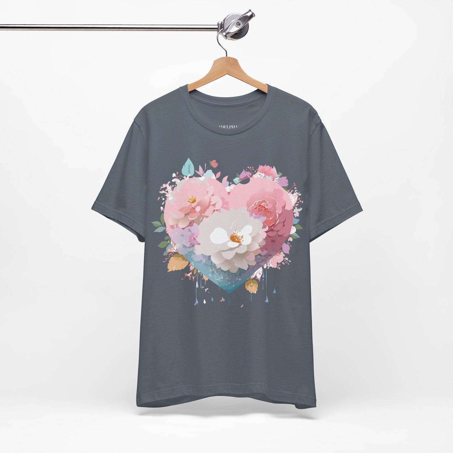 Natural Cotton Tee Shirt - Love Story Collection Printify