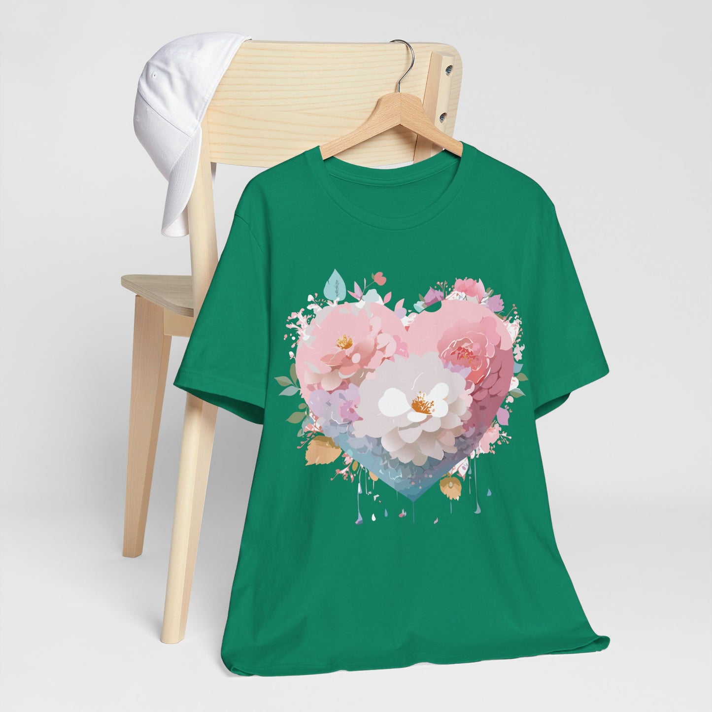 Natural Cotton Tee Shirt - Love Story Collection Printify