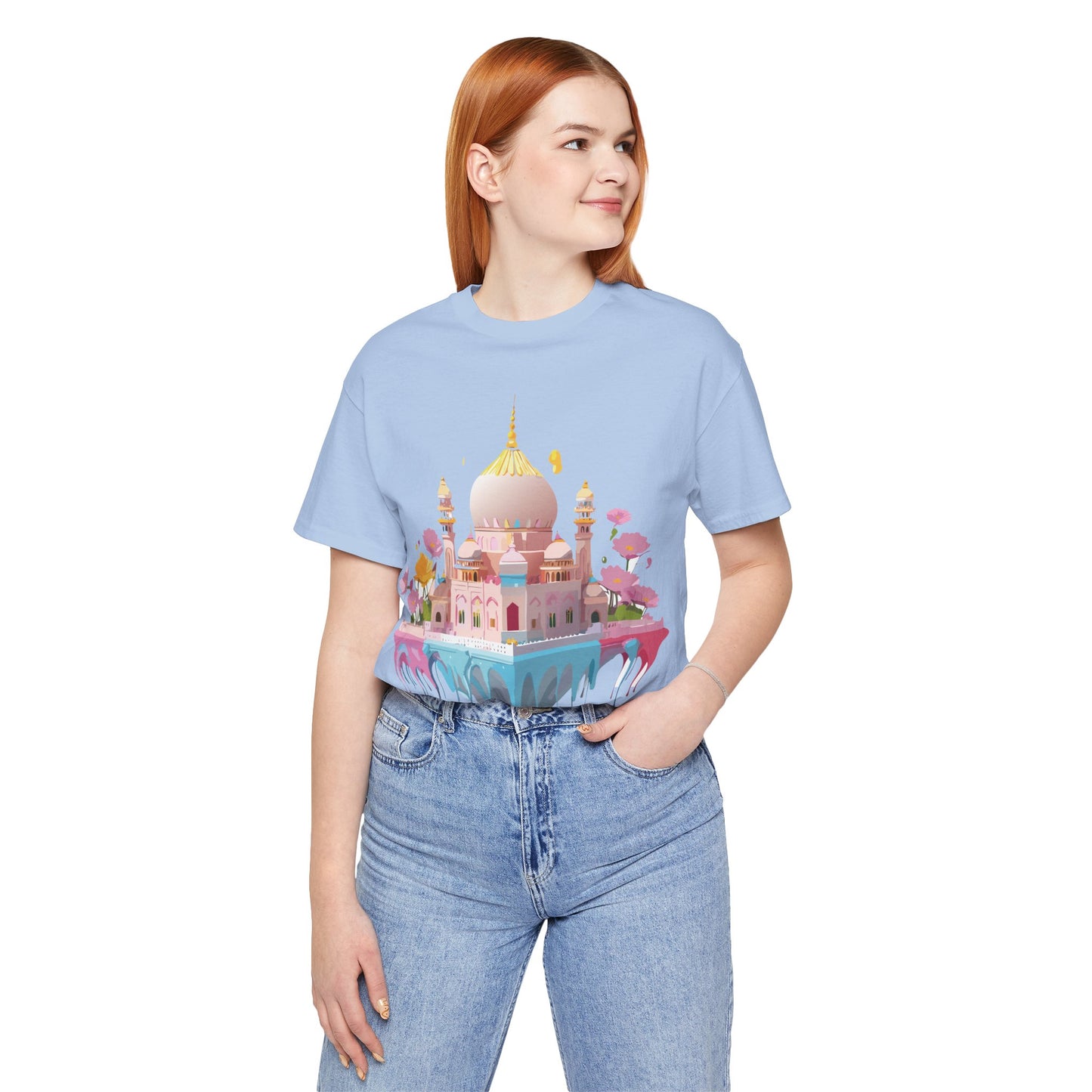 Natural Cotton Tee Shirt - Bukhara, Uzbekistan Printify