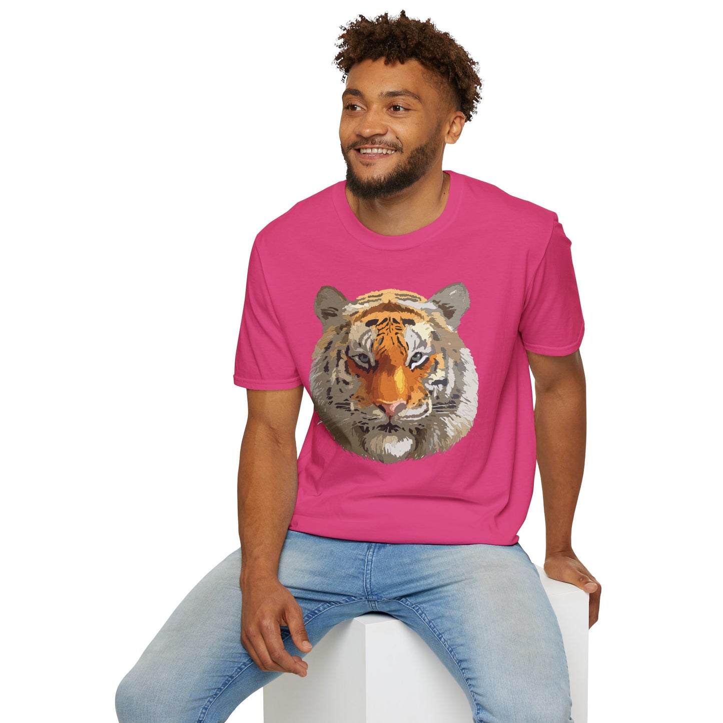 Tiger Shirt, Shirt with Tiger, Animal Tee, Shirt with Animals